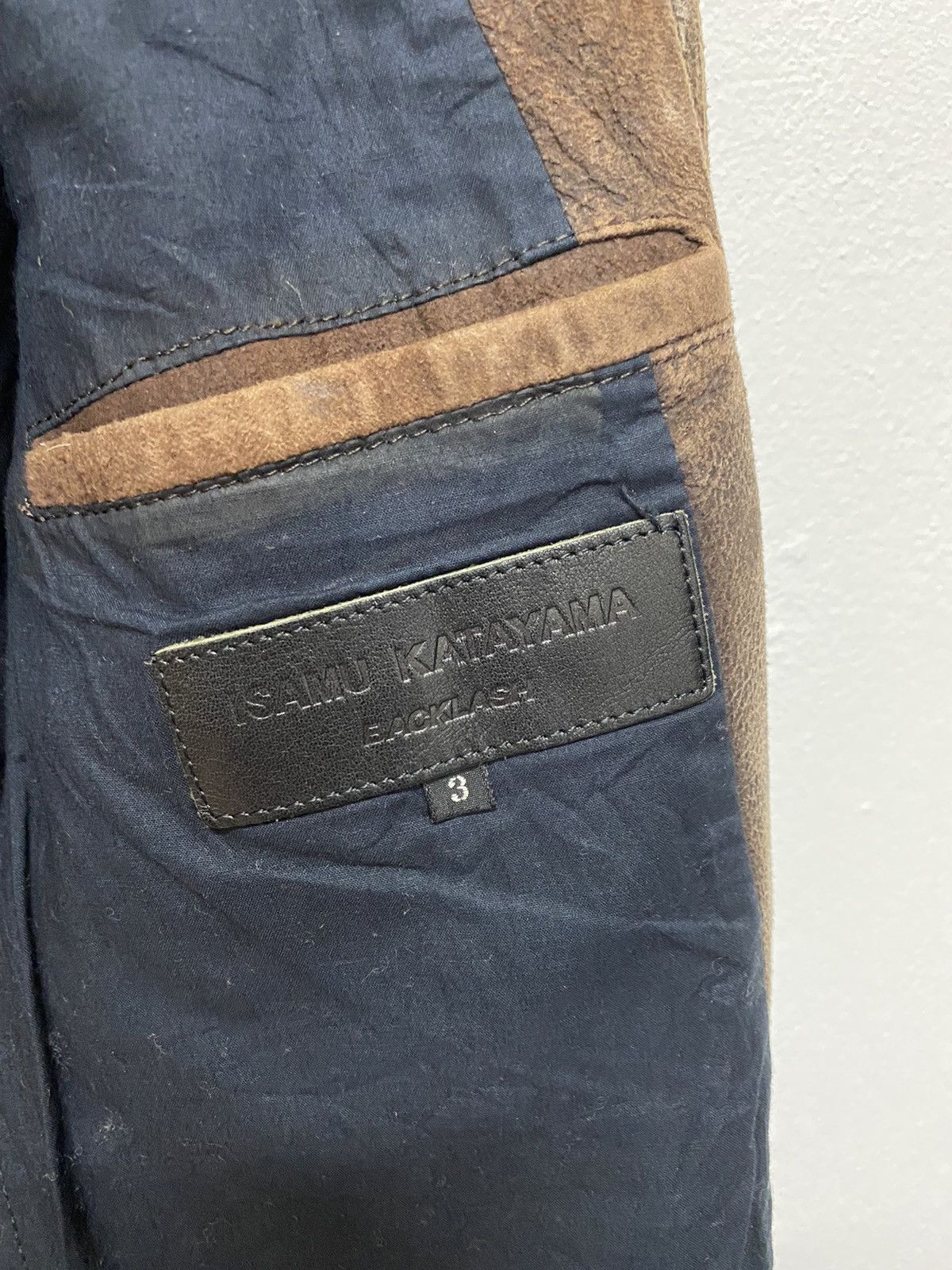 Isamu Katayama Backlash ISAMU KATAYAMA BACKLASH MAN’S SUIDE SUIT JACKET Size US M / EU 48-50 / 2 - 23 Thumbnail