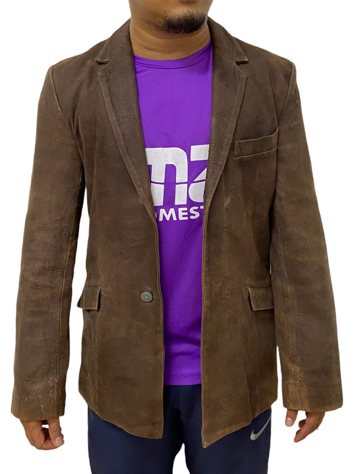 Isamu Katayama Backlash ISAMU KATAYAMA BACKLASH MAN’S SUIDE SUIT JACKET Size US M / EU 48-50 / 2 - 16 Thumbnail