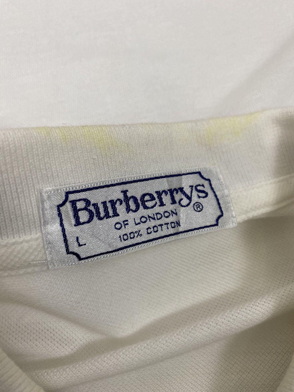 Burberry GK73 Vintage Burberry’s Polo Shirt Size US L / EU 52-54 / 3 - 6 Thumbnail