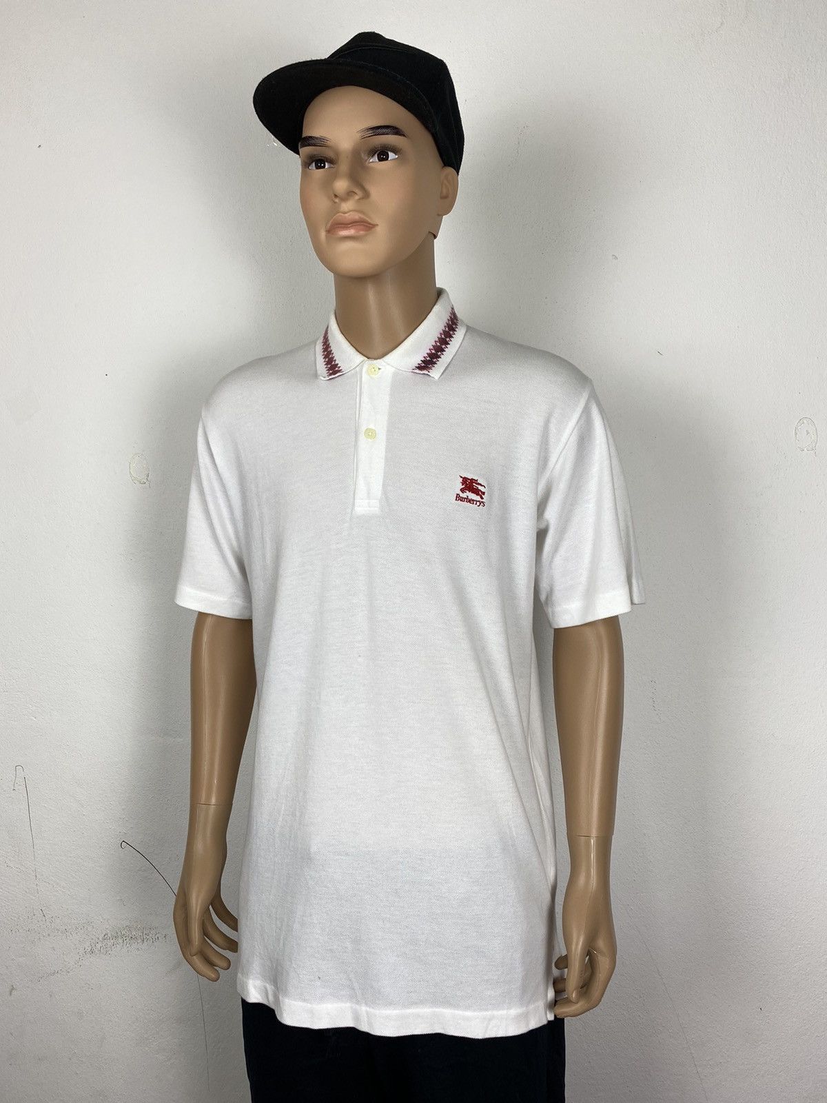 Burberry GK73 Vintage Burberry’s Polo Shirt Size US L / EU 52-54 / 3 - 2 Thumbnail