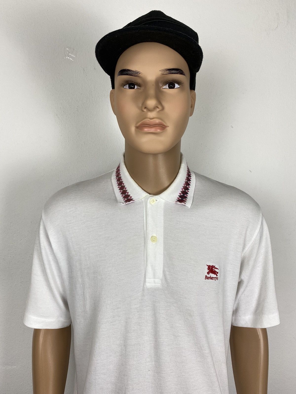 Burberry GK73 Vintage Burberry’s Polo Shirt Size US L / EU 52-54 / 3 - 3 Thumbnail