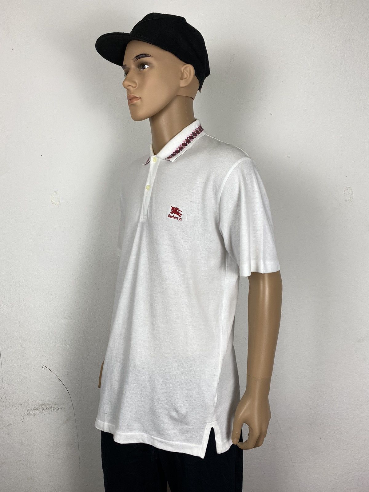Burberry GK73 Vintage Burberry’s Polo Shirt Size US L / EU 52-54 / 3 - 4 Thumbnail