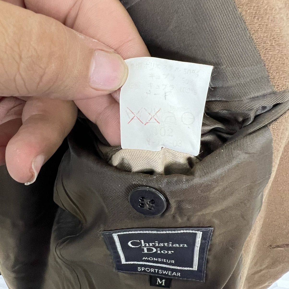 Christian Dior Monsieur WOOL COAT CHRISTIAN DIOR MONSIEUR SPORTSWEAR Size US M / EU 48-50 / 2 - 10 Thumbnail