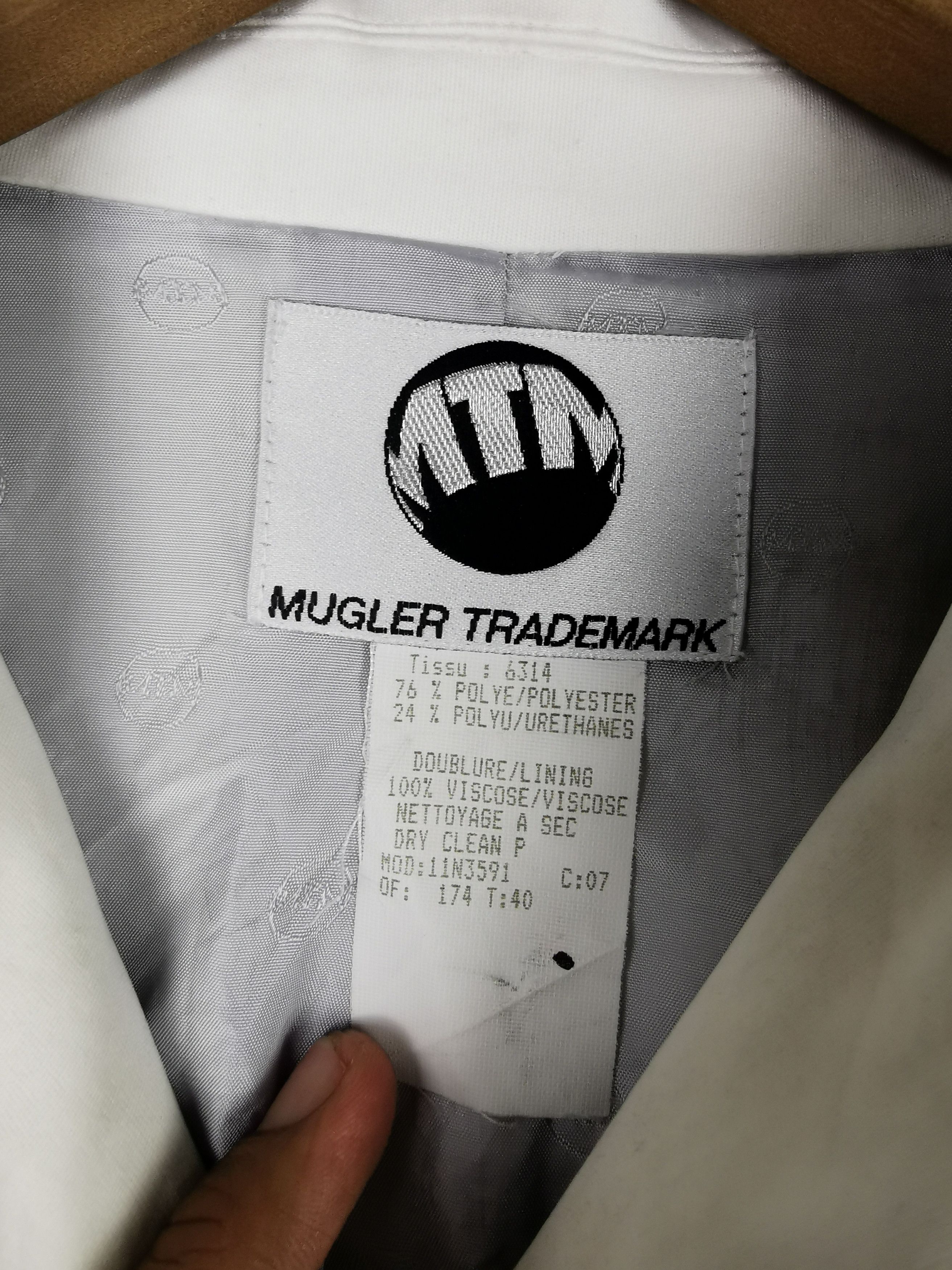 Vintage Mugler Removeable Sleeve Jacket