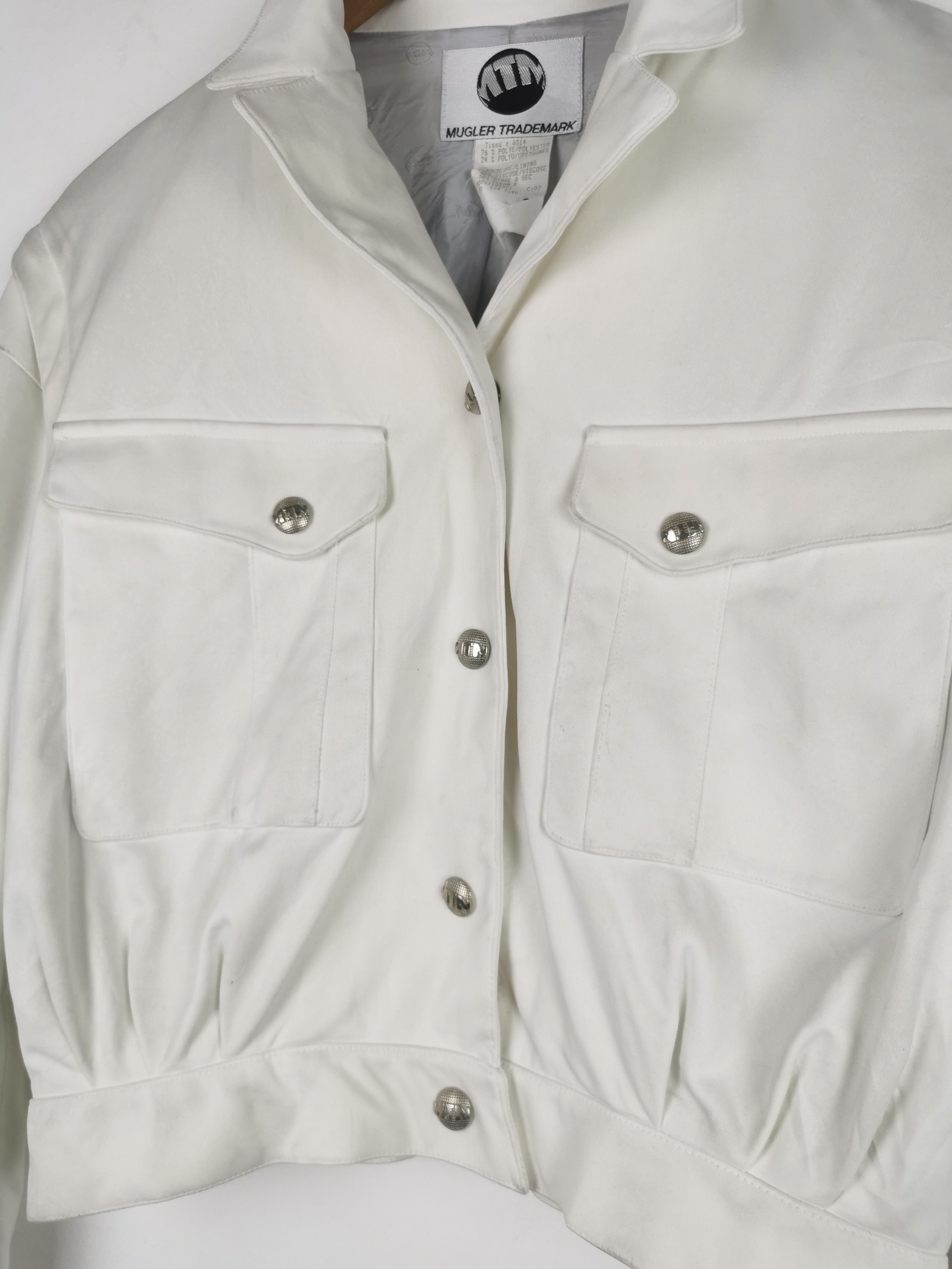 Vintage Mugler Removeable Sleeve Jacket