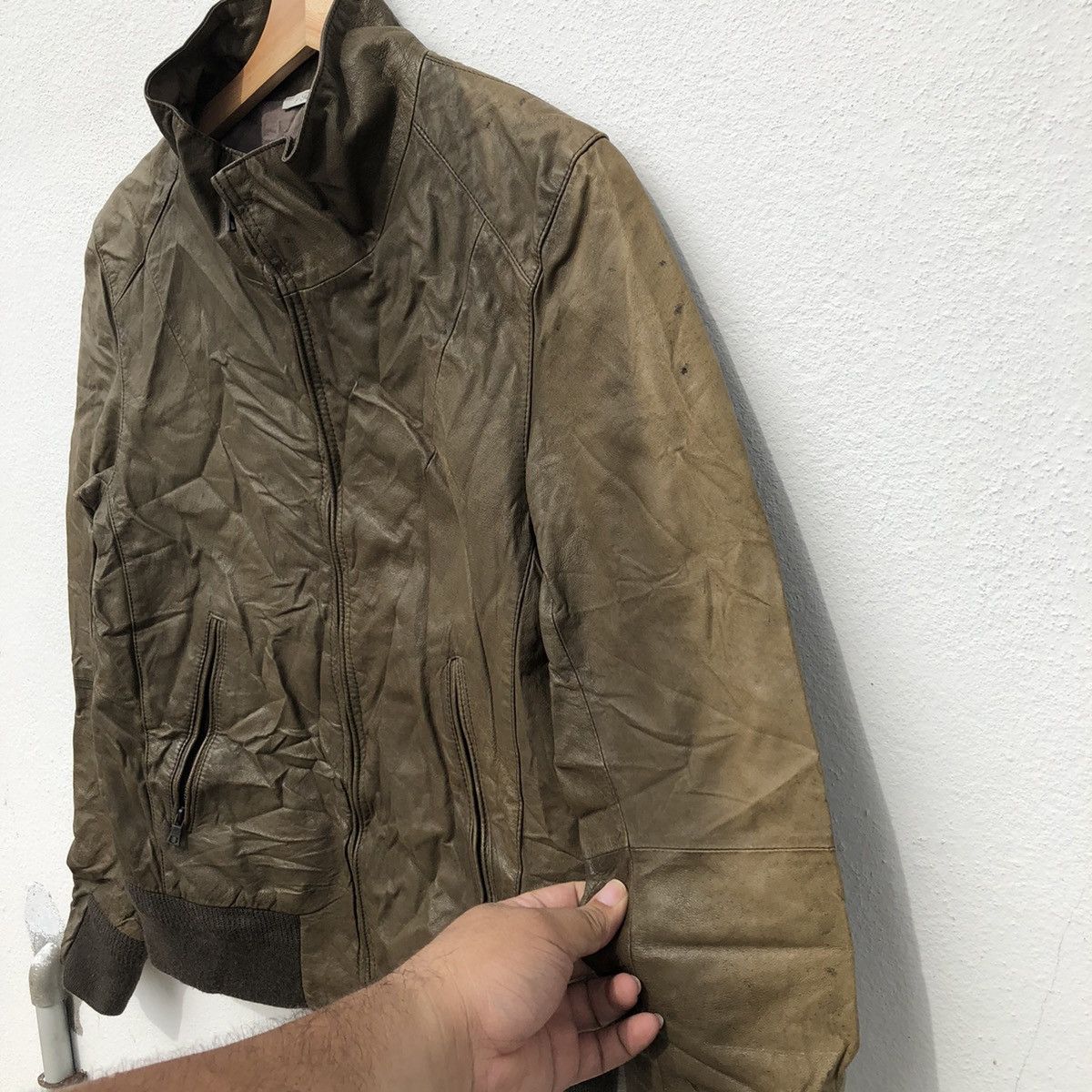 Japanese Brand BIKER SOFT LEATHER JACKET BY JASS STANDARD Size US XL / EU 56 / 4 - 4 Thumbnail