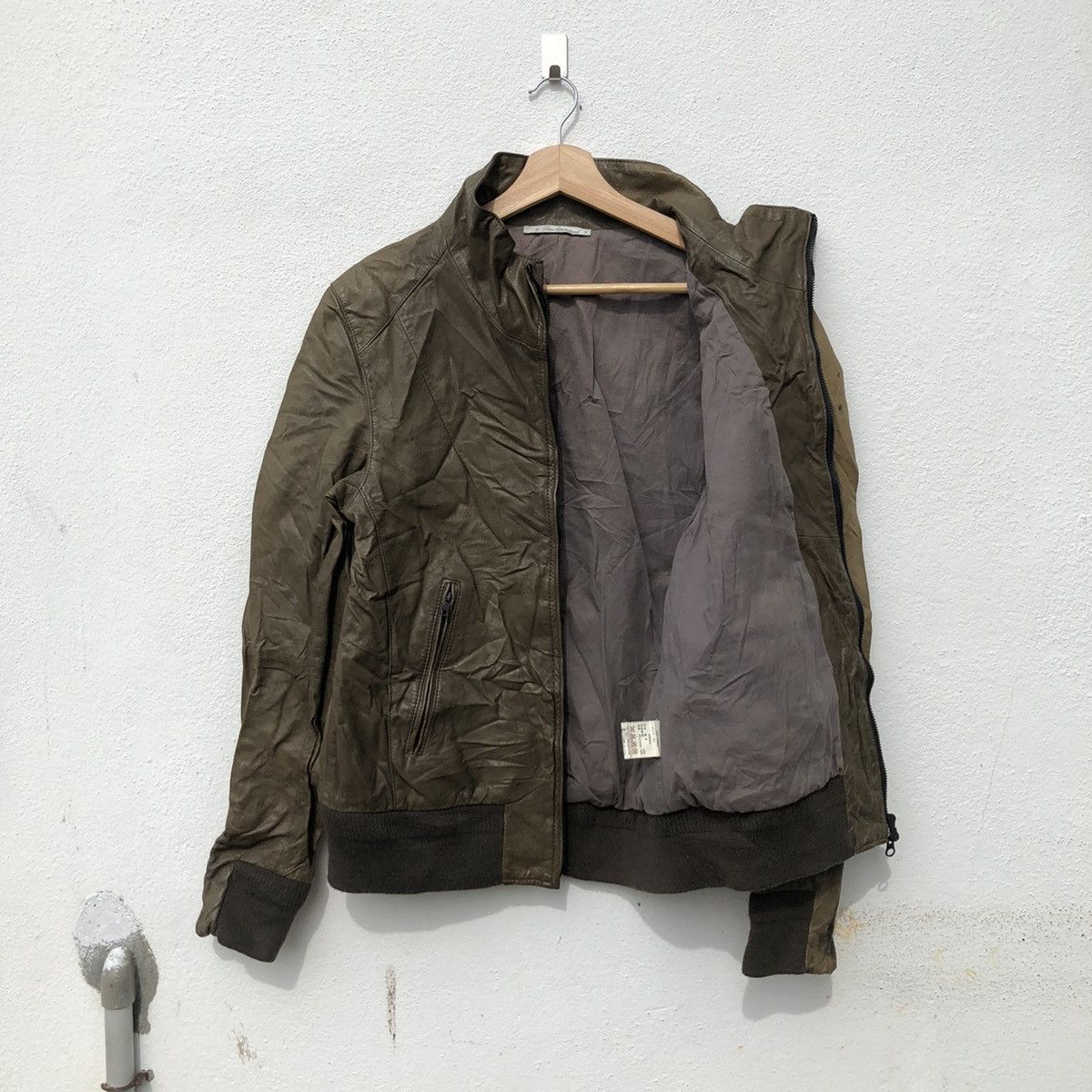 Japanese Brand BIKER SOFT LEATHER JACKET BY JASS STANDARD Size US XL / EU 56 / 4 - 7 Thumbnail