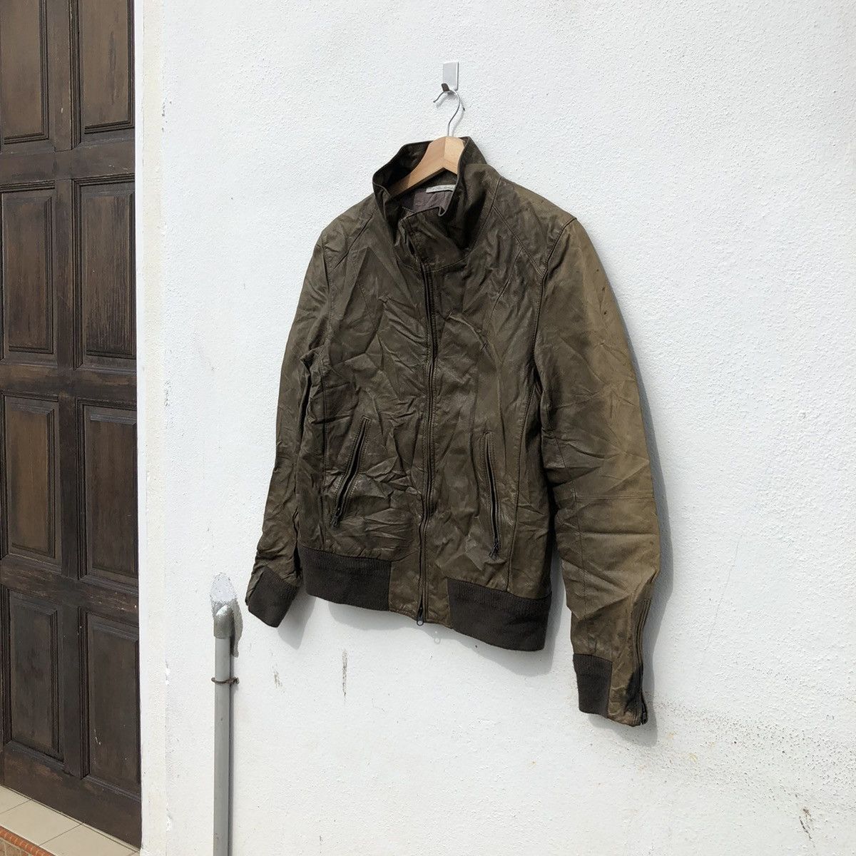 Japanese Brand BIKER SOFT LEATHER JACKET BY JASS STANDARD Size US XL / EU 56 / 4 - 2 Thumbnail