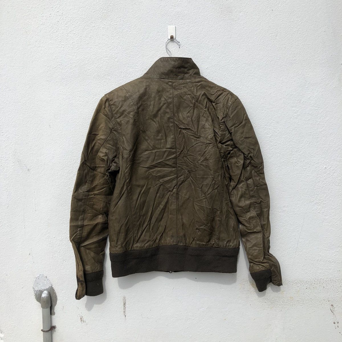 Japanese Brand BIKER SOFT LEATHER JACKET BY JASS STANDARD Size US XL / EU 56 / 4 - 6 Thumbnail