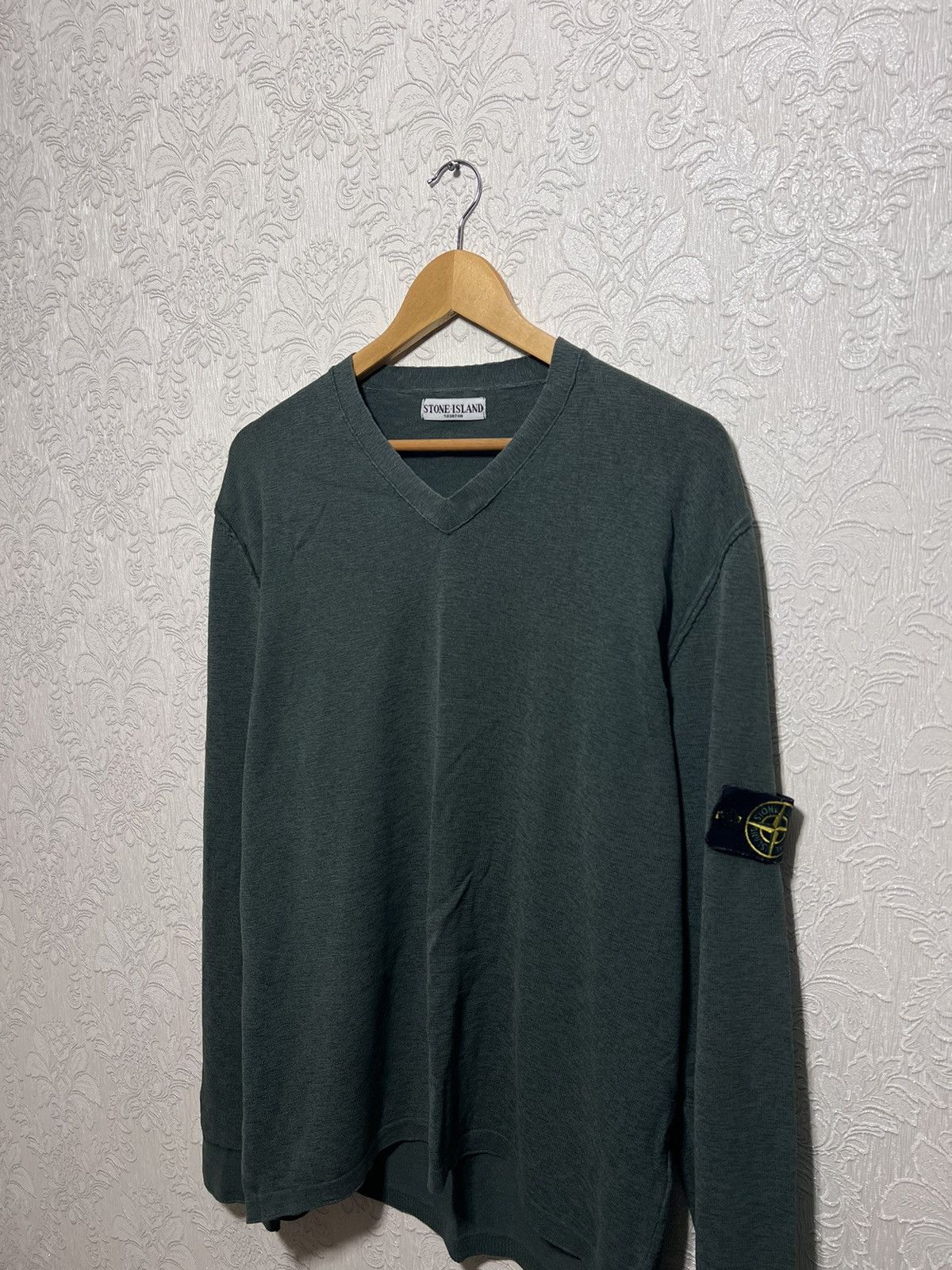 Stone Island × Vintage Stone Island V Sweater Size US XXL / EU 58 / 5 - 1 Thumbnail