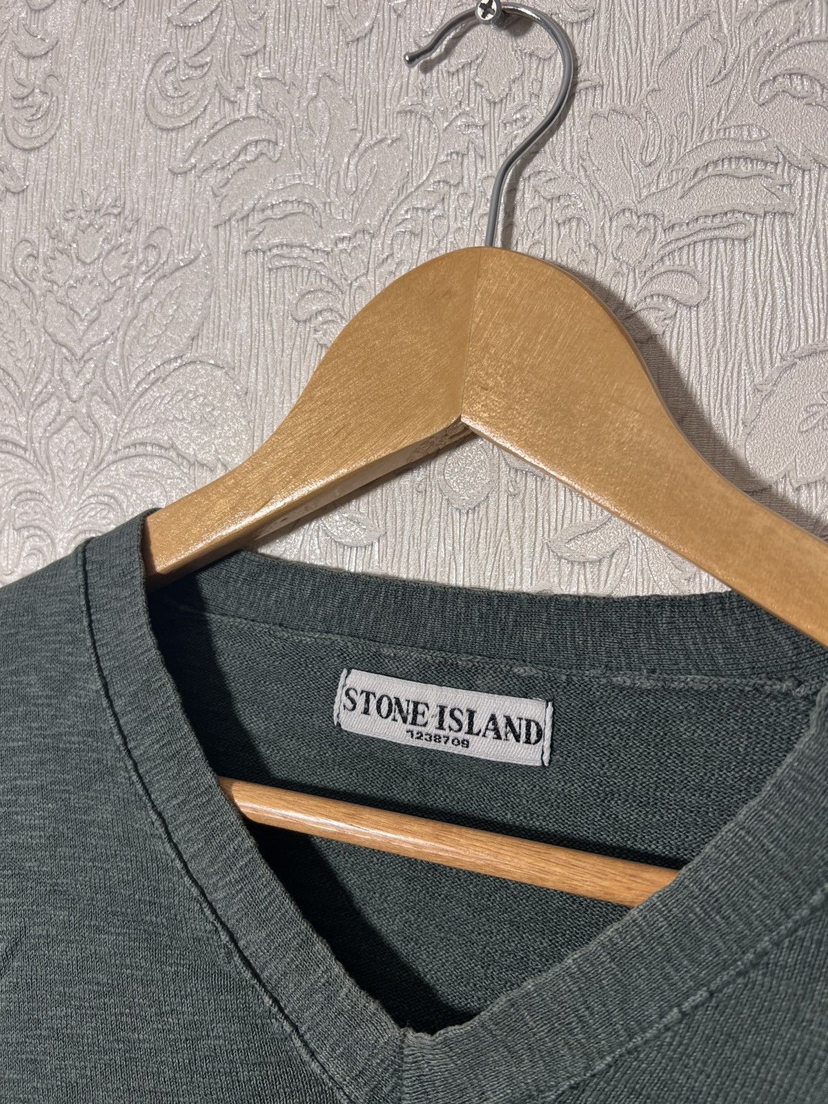 Stone Island × Vintage Stone Island V Sweater Size US XXL / EU 58 / 5 - 8 Thumbnail