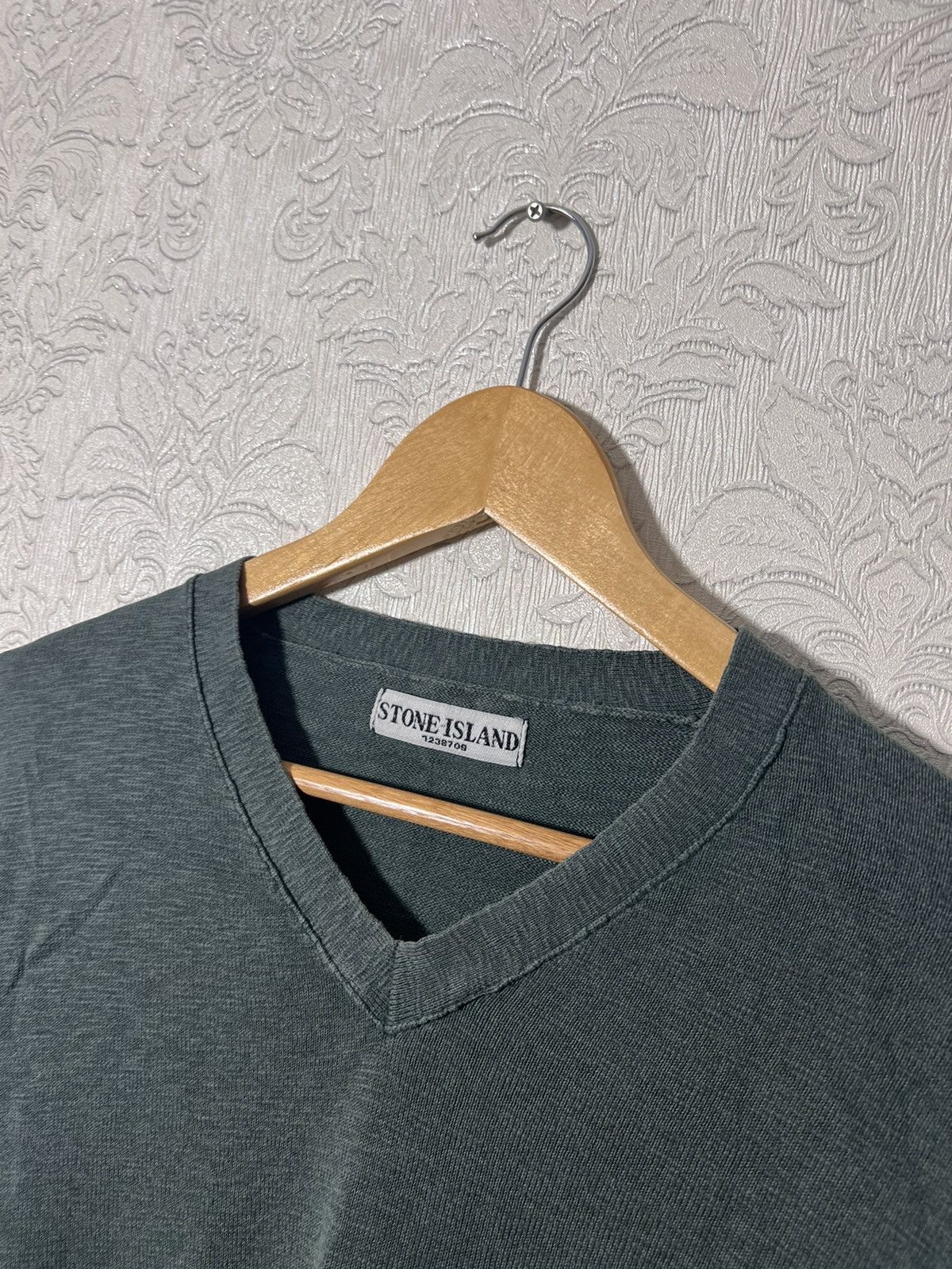 Stone Island × Vintage Stone Island V Sweater Size US XXL / EU 58 / 5 - 6 Thumbnail