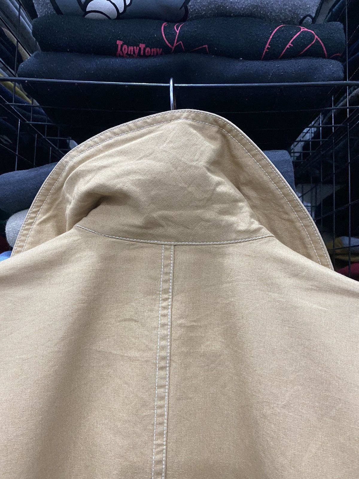 Issey Miyake IS23-FA005 VINTAGE ISSEY MIYAKE KHAKI JACKET Size US M / EU 48-50 / 2 - 17 Thumbnail
