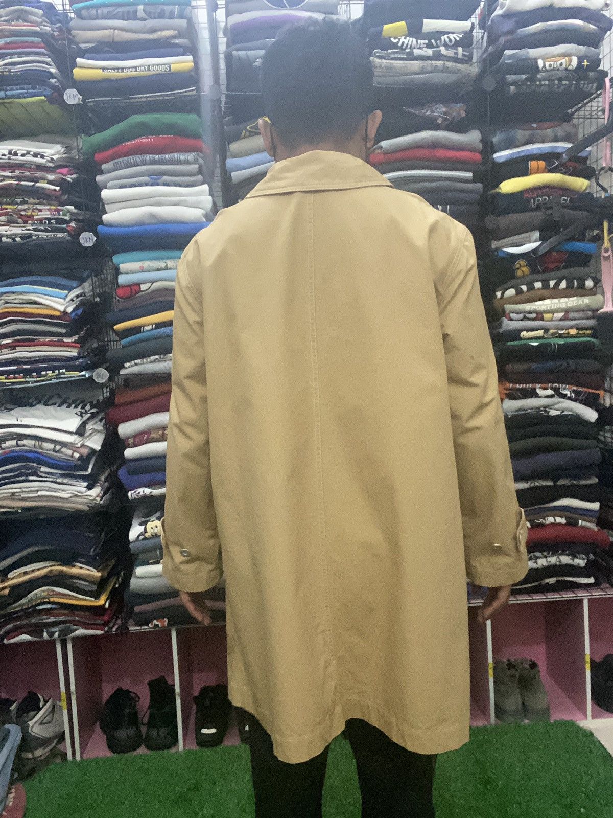 Issey Miyake IS23-FA005 VINTAGE ISSEY MIYAKE KHAKI JACKET Size US M / EU 48-50 / 2 - 9 Thumbnail