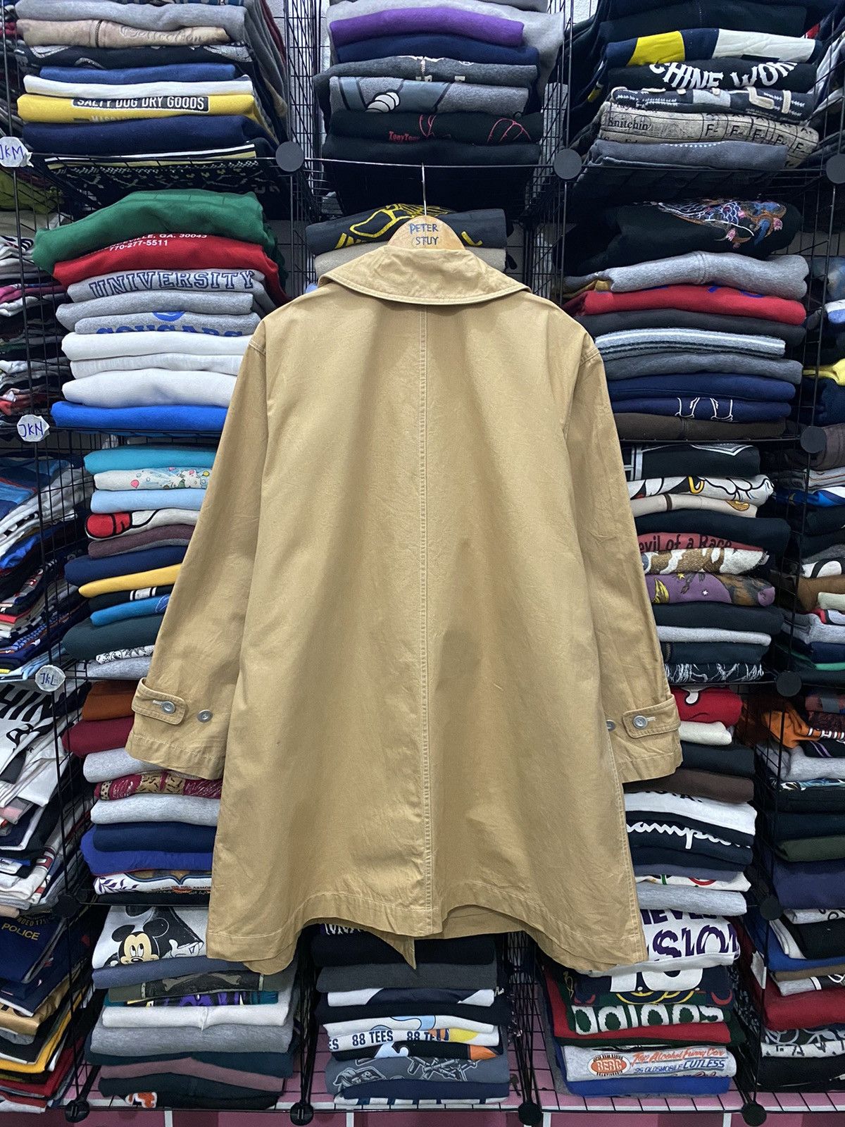 Issey Miyake IS23-FA005 VINTAGE ISSEY MIYAKE KHAKI JACKET Size US M / EU 48-50 / 2 - 10 Thumbnail