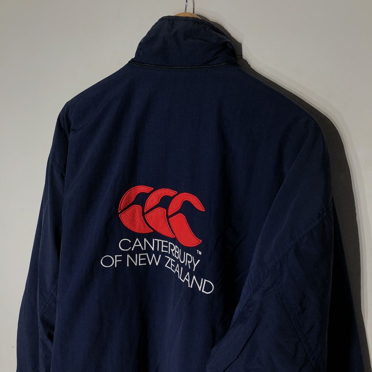 Canterbury of New Zealand CANTERBURY OF NEW ZEALAND SPELL OUT COACH JACKET BIG LOGO Size US XL / EU 56 / 4 - 9 Thumbnail