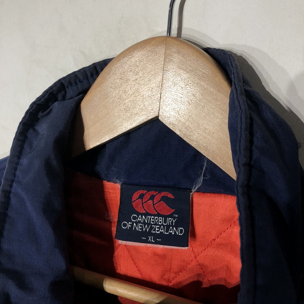 Canterbury of New Zealand CANTERBURY OF NEW ZEALAND SPELL OUT COACH JACKET BIG LOGO Size US XL / EU 56 / 4 - 6 Thumbnail