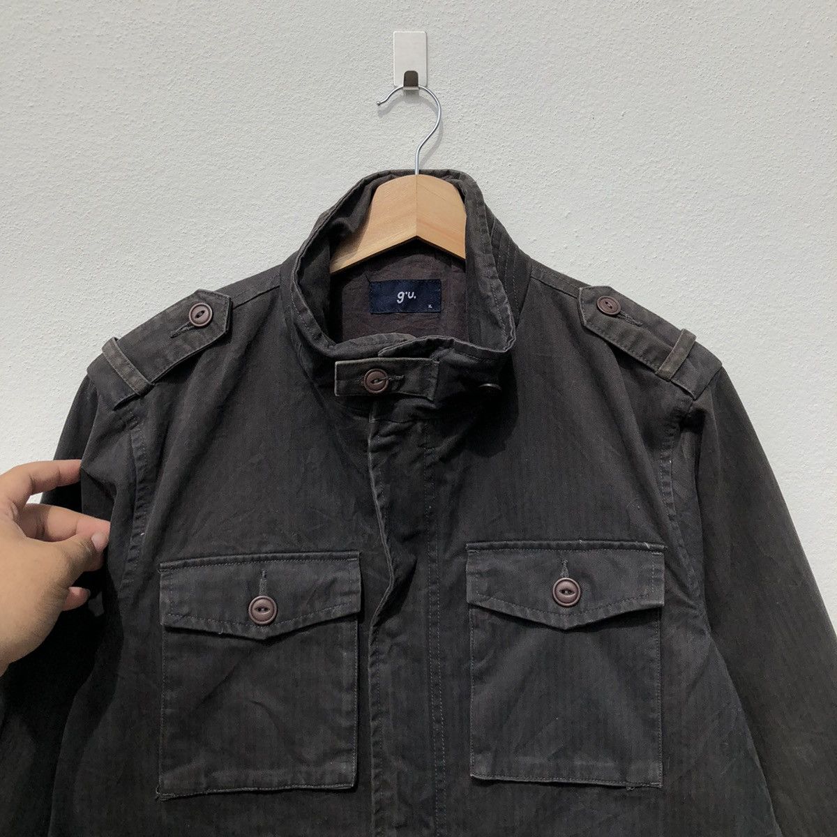 Japanese Brand G.U MULTI POCKET PARACHUTE BIKER JACKET Size US XL / EU 56 / 4 - 3 Thumbnail