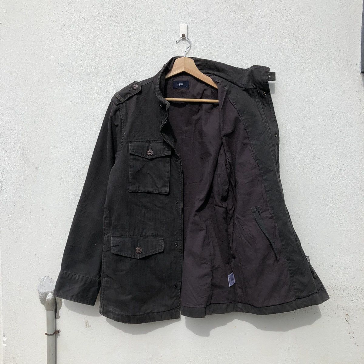 Japanese Brand G.U MULTI POCKET PARACHUTE BIKER JACKET Size US XL / EU 56 / 4 - 7 Thumbnail