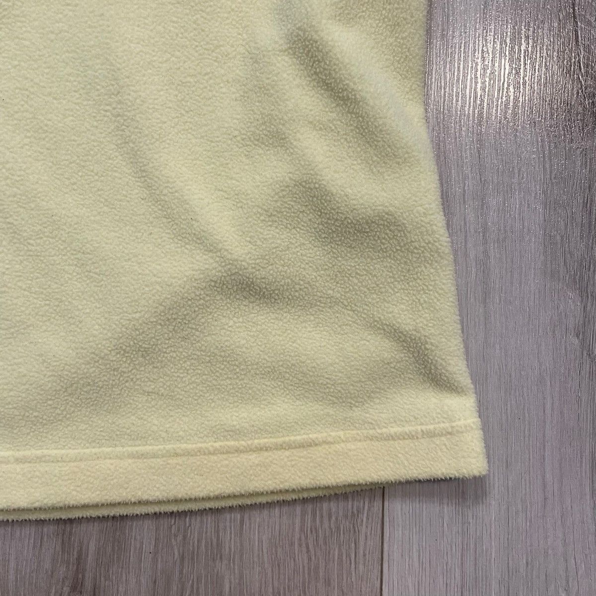 Nike × Vintage Nike yellow fleece sweatshirt half zip spellout vintage 00s Size S / US 4 / IT 40 - 3 Thumbnail