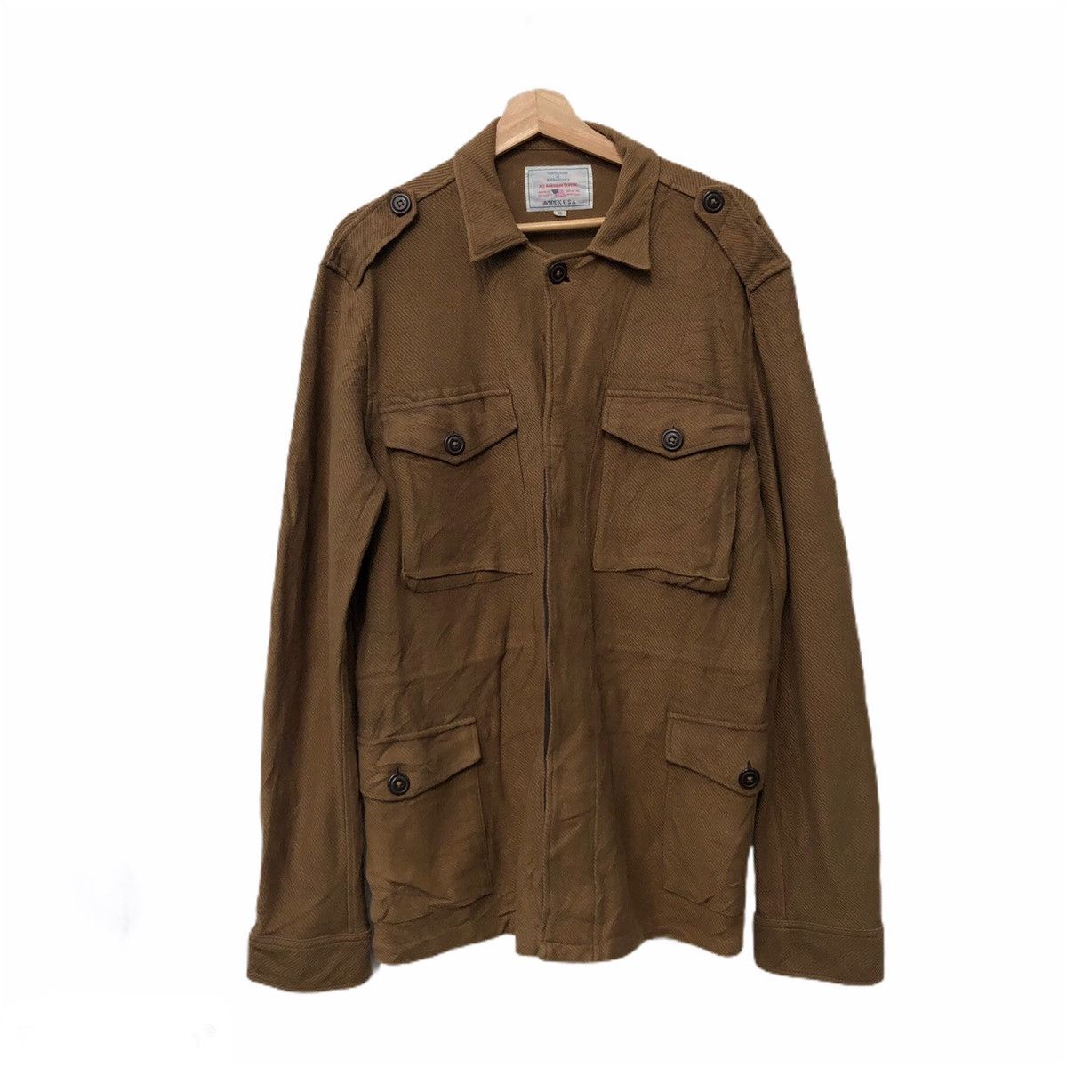 SHIRT BUTTON UPS AVIREX MILITARY COLLECTIONS