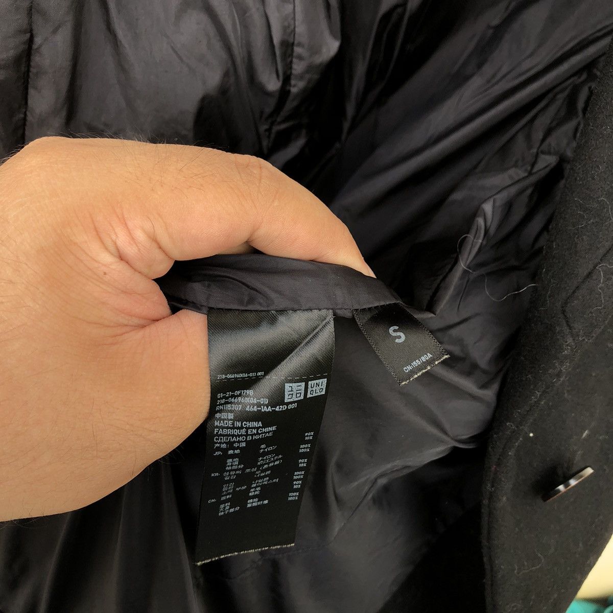 Jil Sander DOUBLE BREAST ULTIMATE BLACK J+ JILL SANDER Size US S / EU 44-46 / 1 - 9 Thumbnail