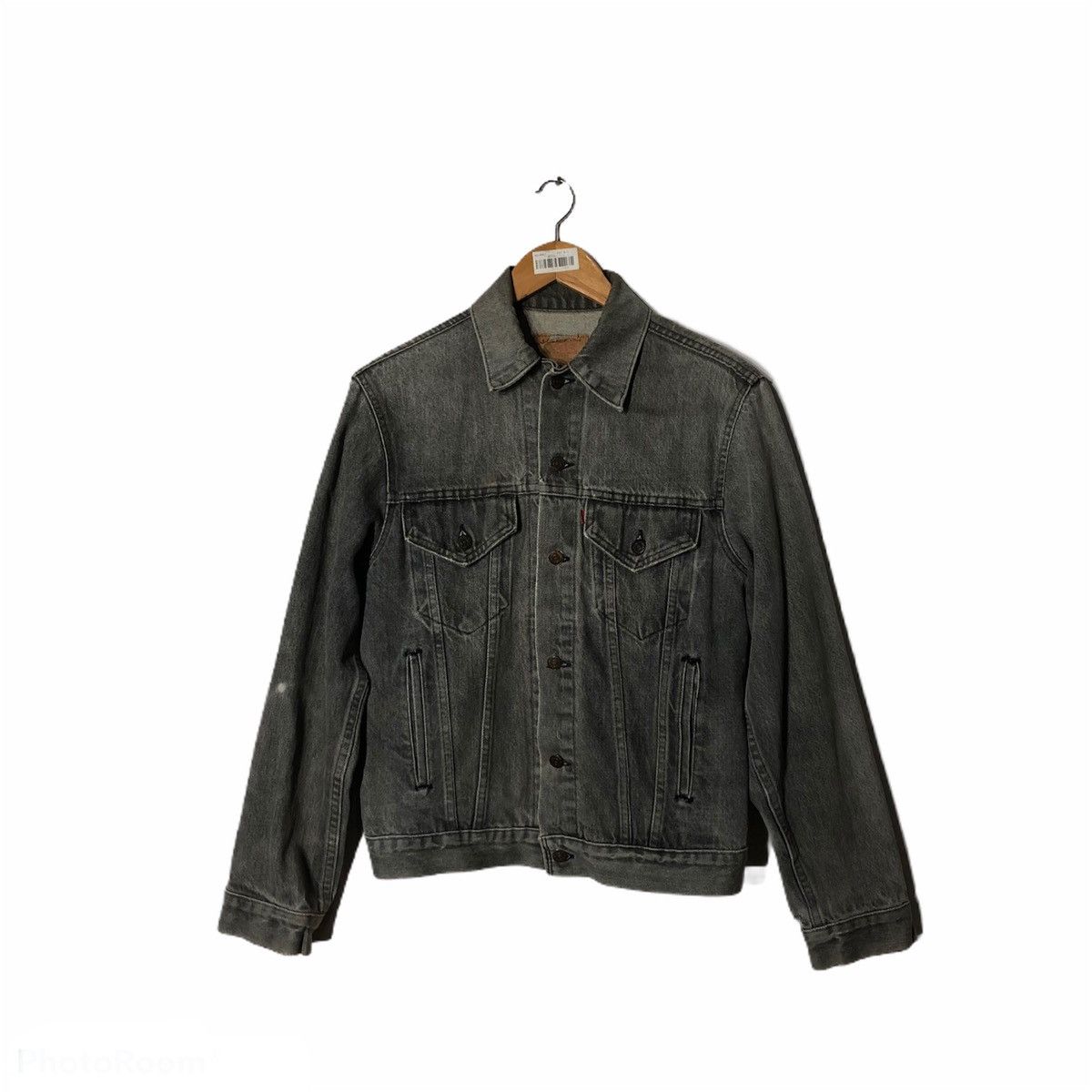 Levi's Vintage Distressed Levi's Denim Button Jacket Size US M / EU 48-50 / 2 - 1 Thumbnail