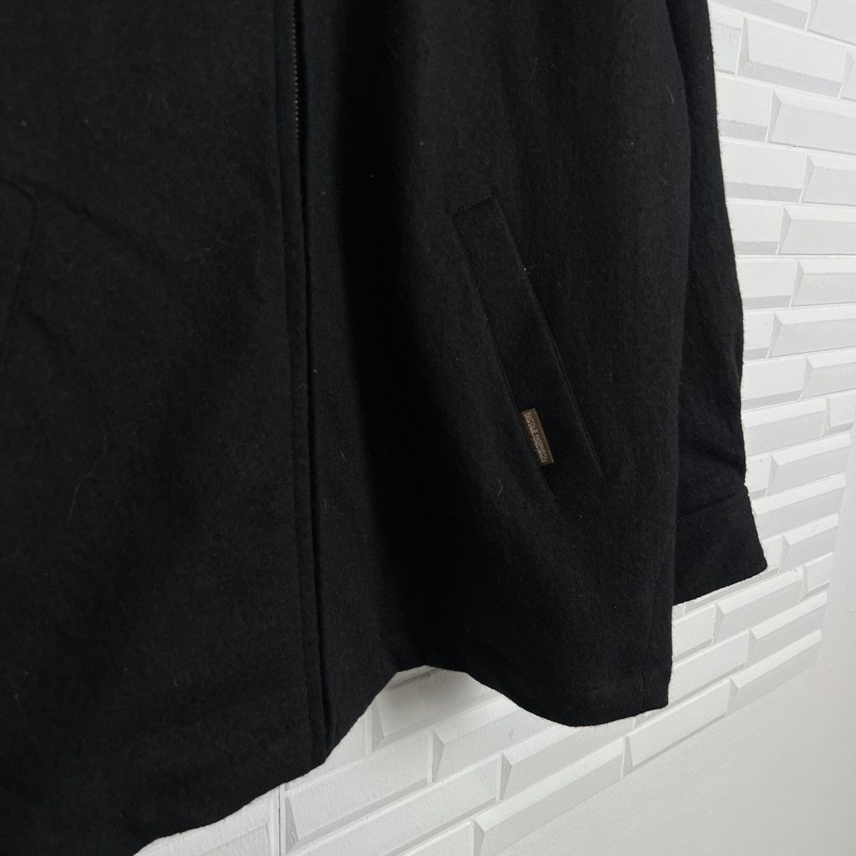 Japanese Brand ULTIMATE BLACK ZIPPER JACKET NICOLE MORRISON COLLECTION Size US L / EU 52-54 / 3 - 4 Thumbnail