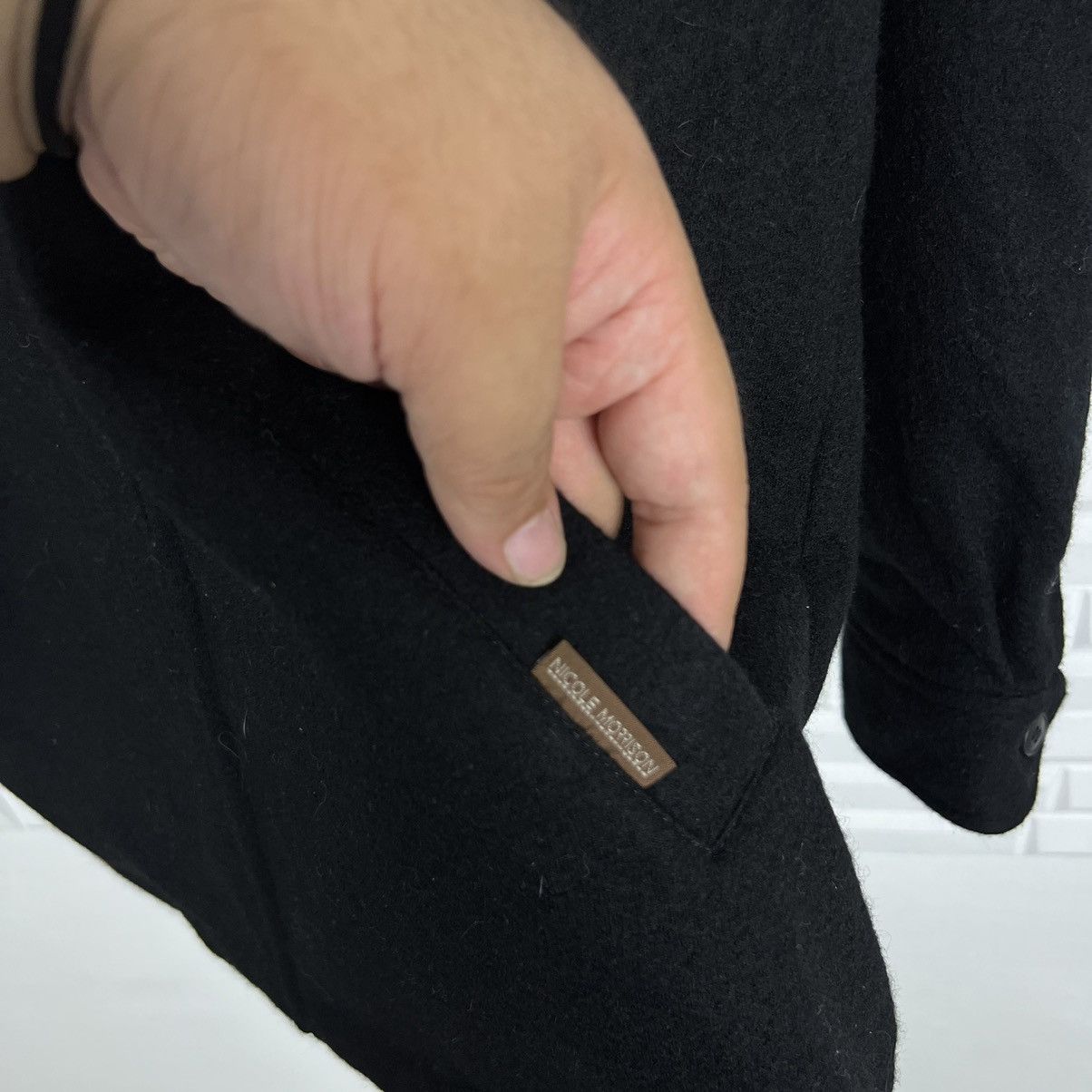 Japanese Brand ULTIMATE BLACK ZIPPER JACKET NICOLE MORRISON COLLECTION Size US L / EU 52-54 / 3 - 5 Thumbnail