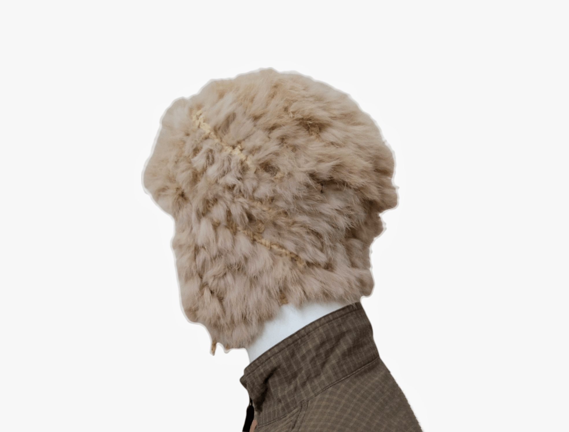 Japanese Brand VINTAGE JAPQN ALT BEANIE RABBIT FUR EARMUFF BEANIE Size ONE SIZE - 12 Thumbnail