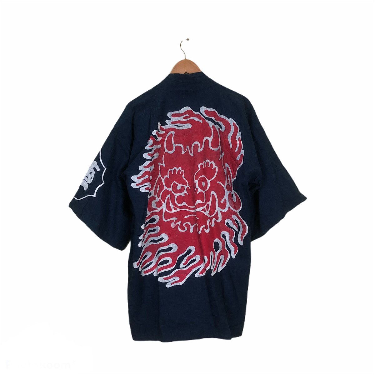 Japanese Brand Kimono Japanese Dragon Big Logo -Blue Size US M / EU 48-50 / 2 - 1 Thumbnail