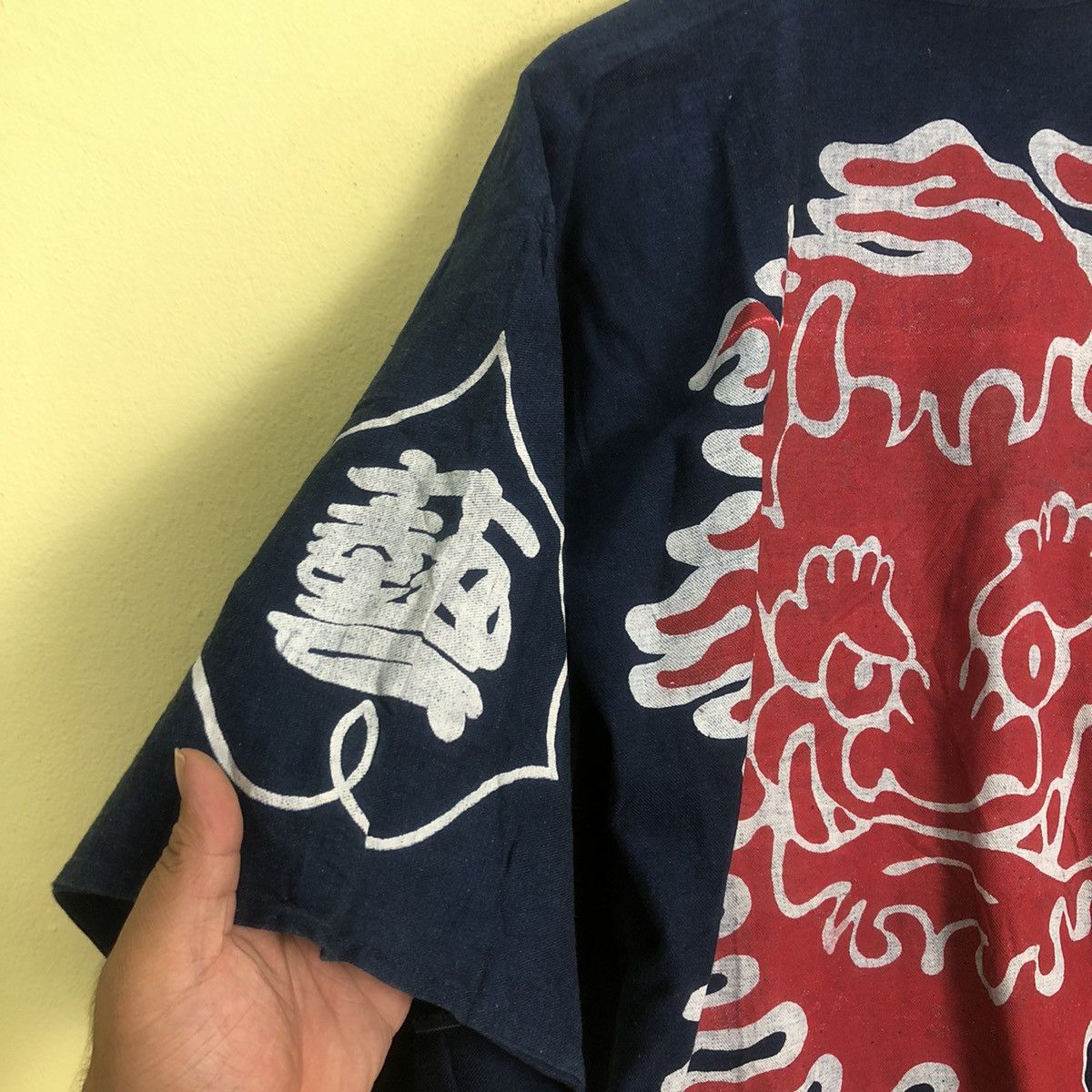 Japanese Brand Kimono Japanese Dragon Big Logo -Blue Size US M / EU 48-50 / 2 - 5 Thumbnail