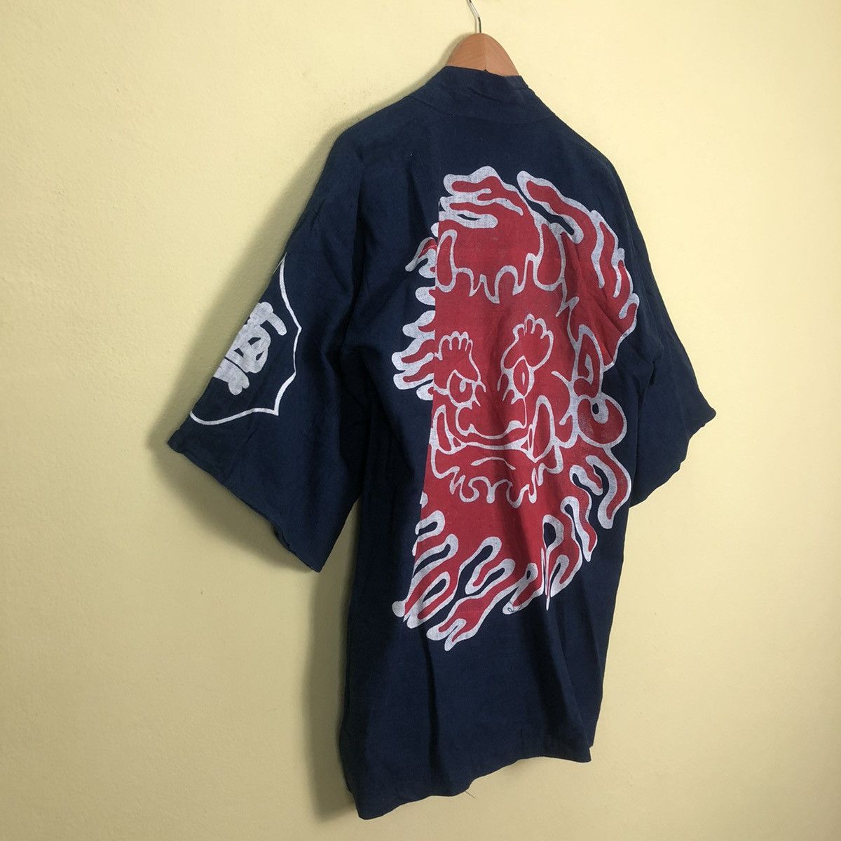 Japanese Brand Kimono Japanese Dragon Big Logo -Blue Size US M / EU 48-50 / 2 - 3 Thumbnail