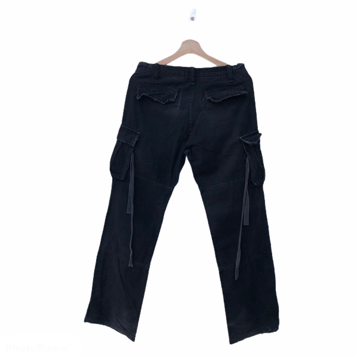 Japanese Brand PARACHUTE CARGO PANTS JUNGLE STORM INSPIRED BY RICK OWENS Size US 30 / EU 46 - 1 Thumbnail