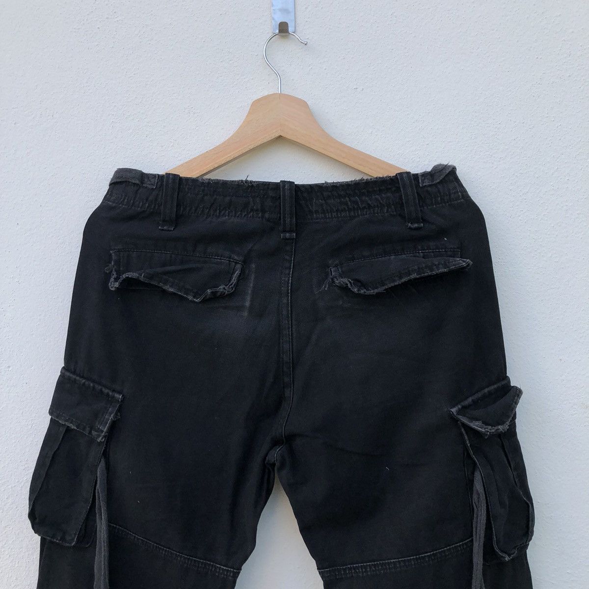 Japanese Brand PARACHUTE CARGO PANTS JUNGLE STORM INSPIRED BY RICK OWENS Size US 30 / EU 46 - 9 Thumbnail