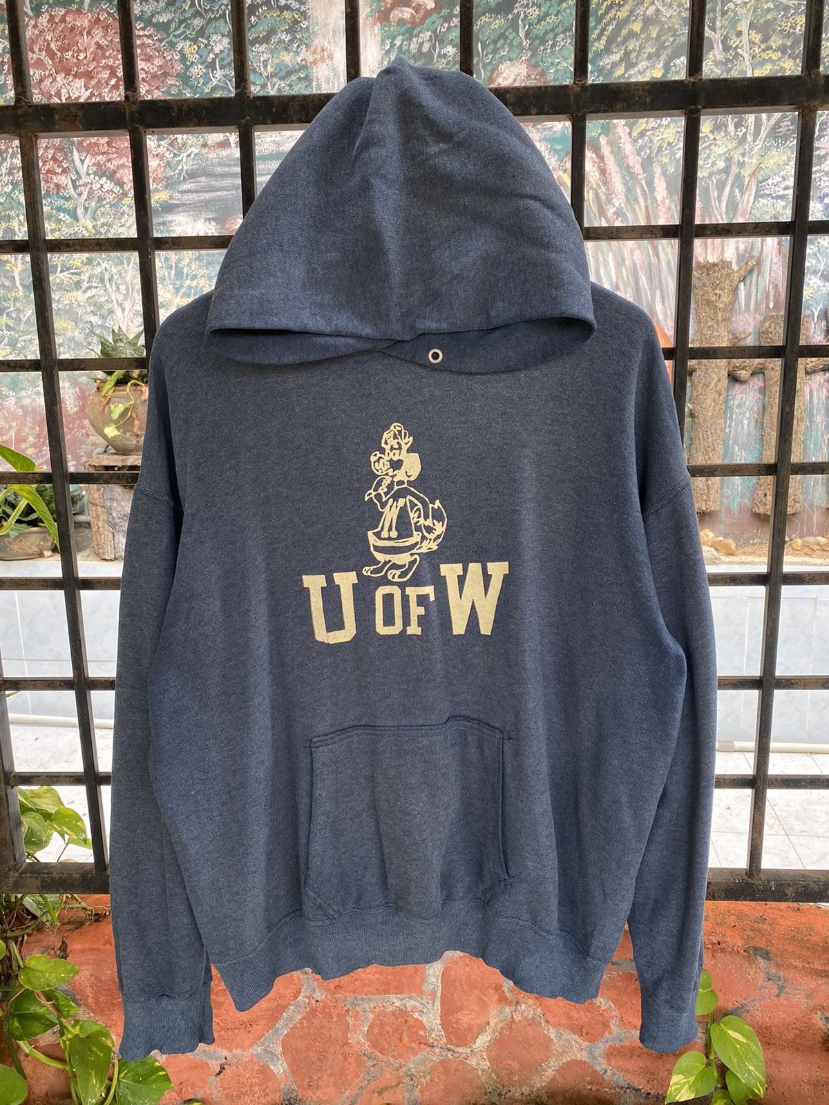 Vintage VINTAGE U OF W HODDIES Size US L / EU 52-54 / 3 - 1 Thumbnail