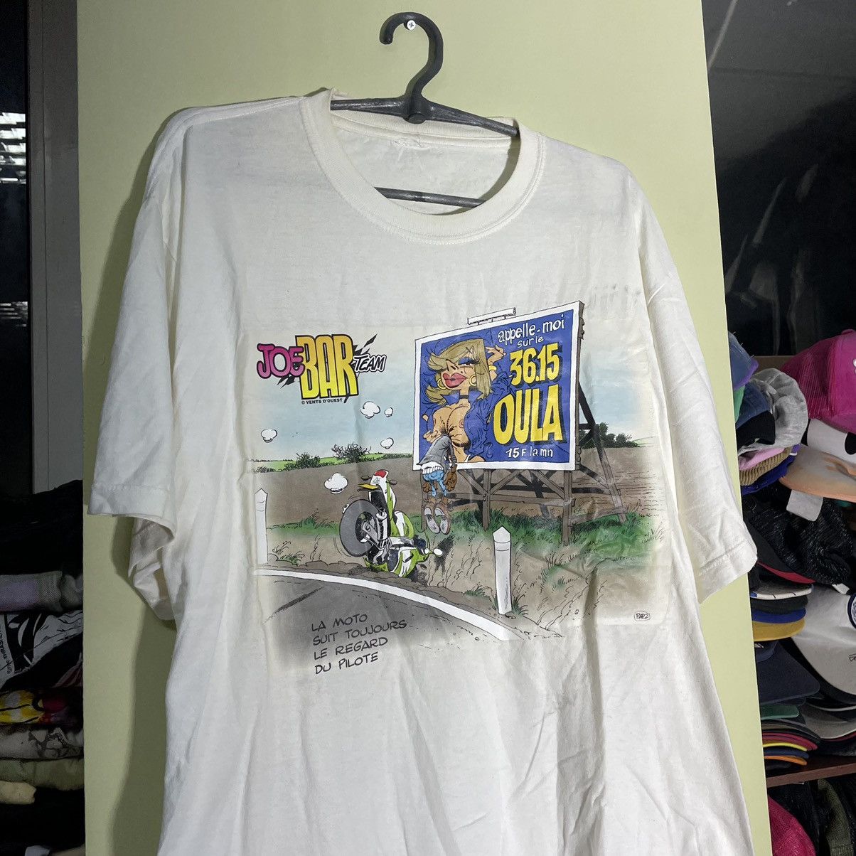 Vintage Vintage 90s Graphic Tee Sun Faded Humor Print Oversized XL Size US XL / EU 56 / 4 - 4 Thumbnail
