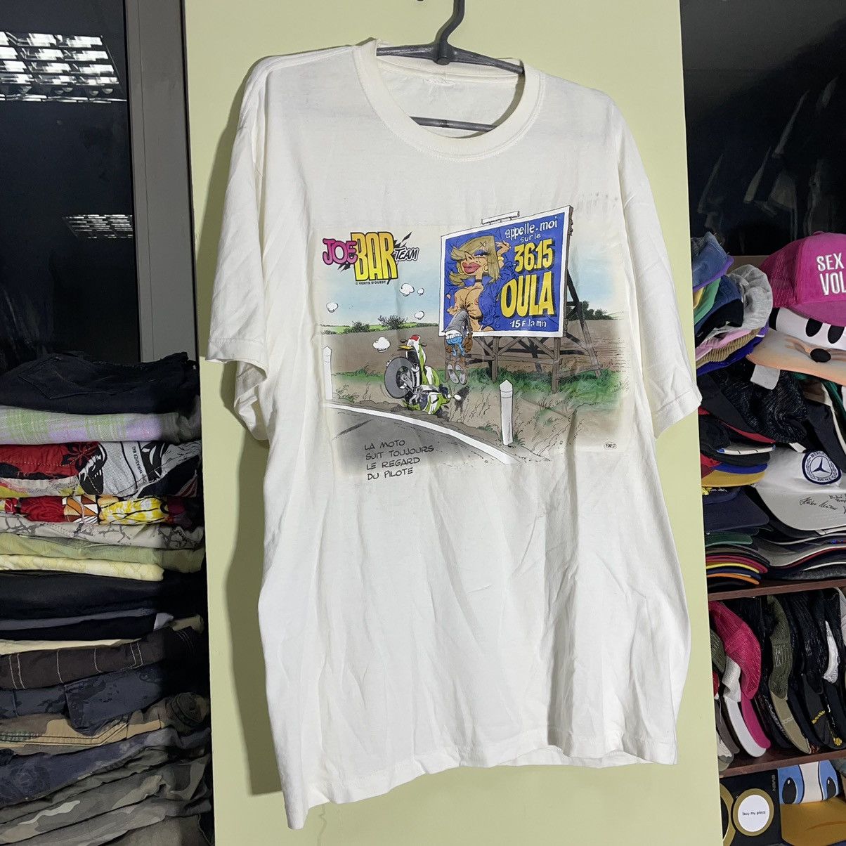 Vintage Vintage 90s Graphic Tee Sun Faded Humor Print Oversized XL Size US XL / EU 56 / 4 - 2 Thumbnail