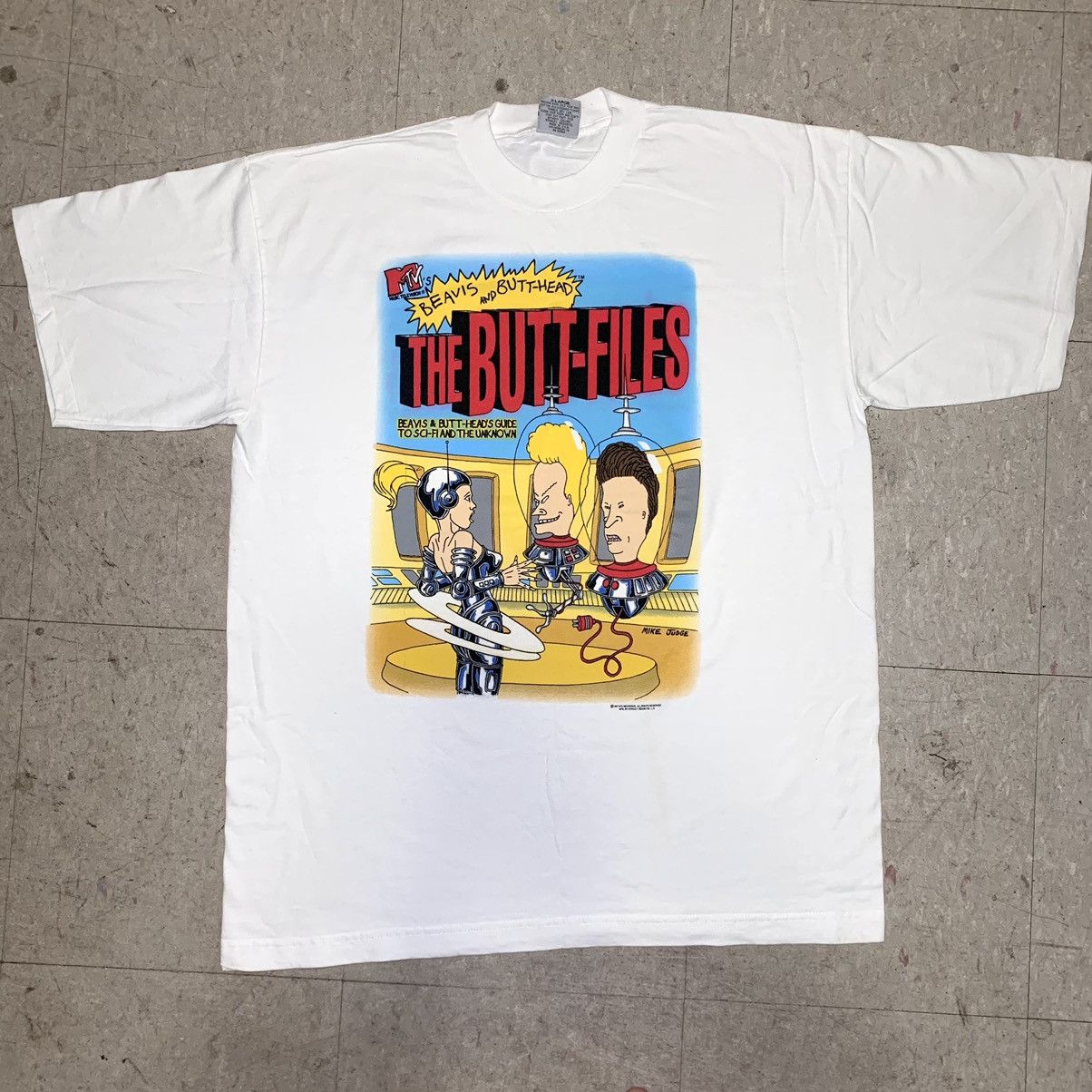 Mtv × Vintage Vintage Beavis and Butthead The Butt Files Tshirt XL Size US XL / EU 56 / 4 - 1 Thumbnail