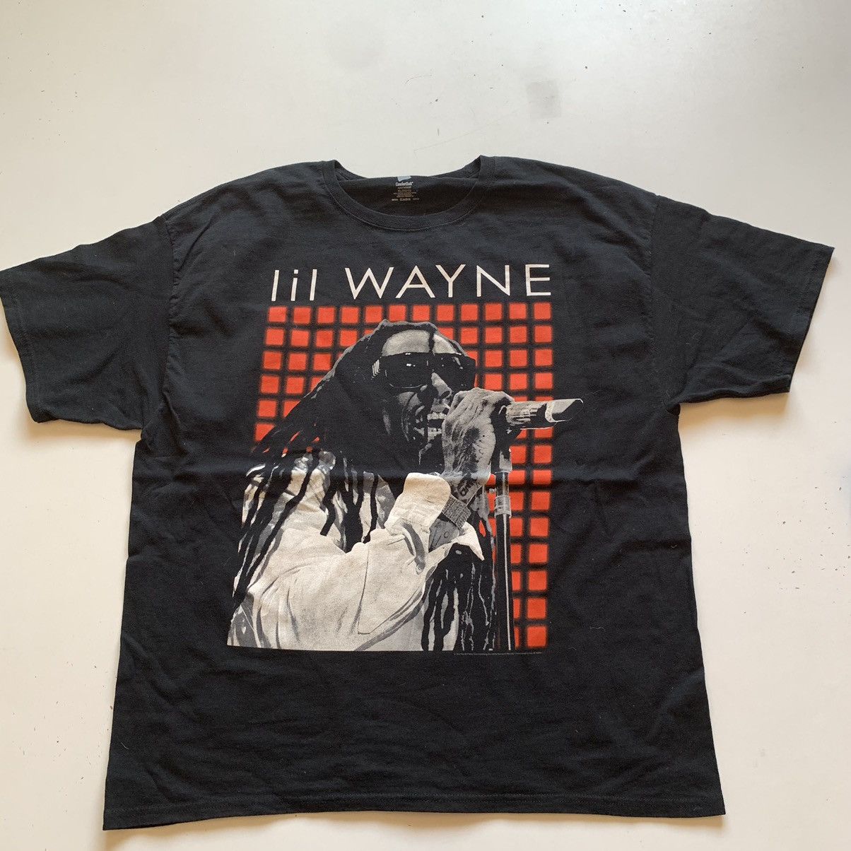 Rap Tees × Vintage Vintage 2000s 2012 Lil Wayne Rap Graphic T Shirt Men's XL Size US XL / EU 56 / 4 - 1 Thumbnail