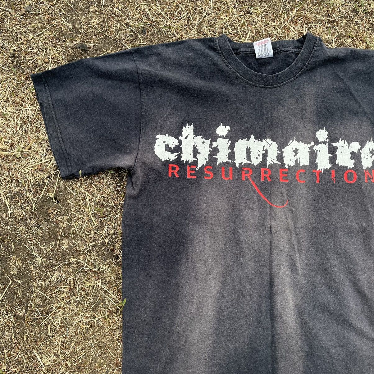 Vintage Vintage Y2K Chimaira Faded Graphic Band Tee Grunge Slim M Size US M / EU 48-50 / 2 - 2 Thumbnail