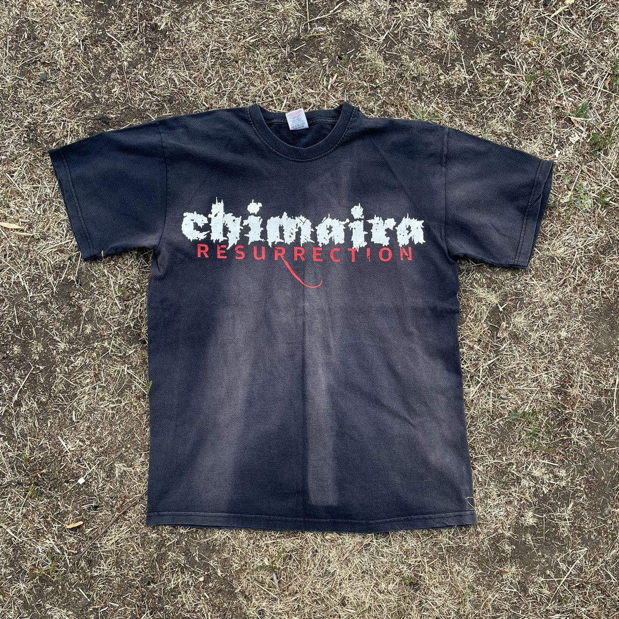 Vintage Vintage Y2K Chimaira Faded Graphic Band Tee Grunge Slim M Size US M / EU 48-50 / 2 - 1 Thumbnail