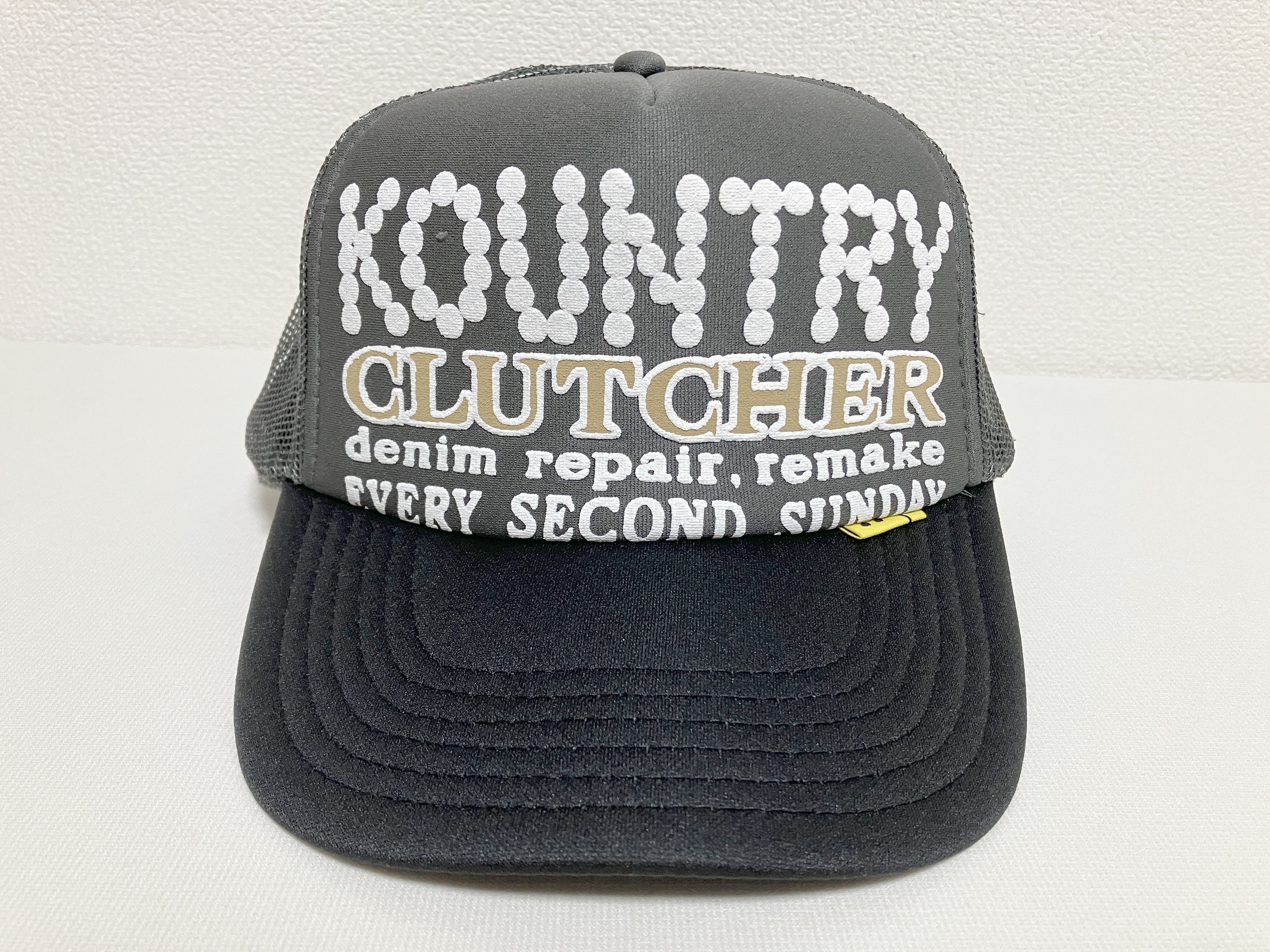 Kapital kapital kountry pearl clutcher truck cap hat gray black Size ONE SIZE - 2 Thumbnail