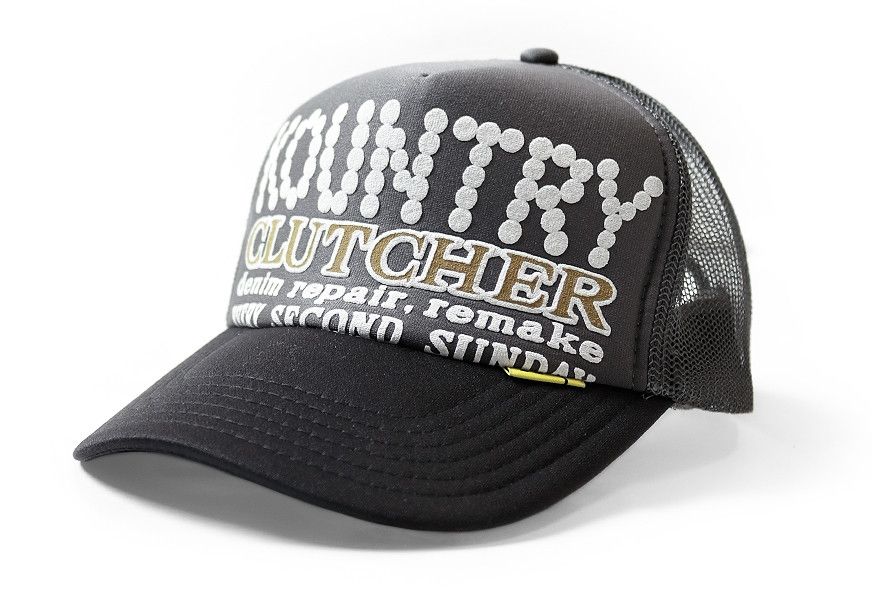 Kapital kapital kountry pearl clutcher truck cap hat gray black Size ONE SIZE - 6 Thumbnail