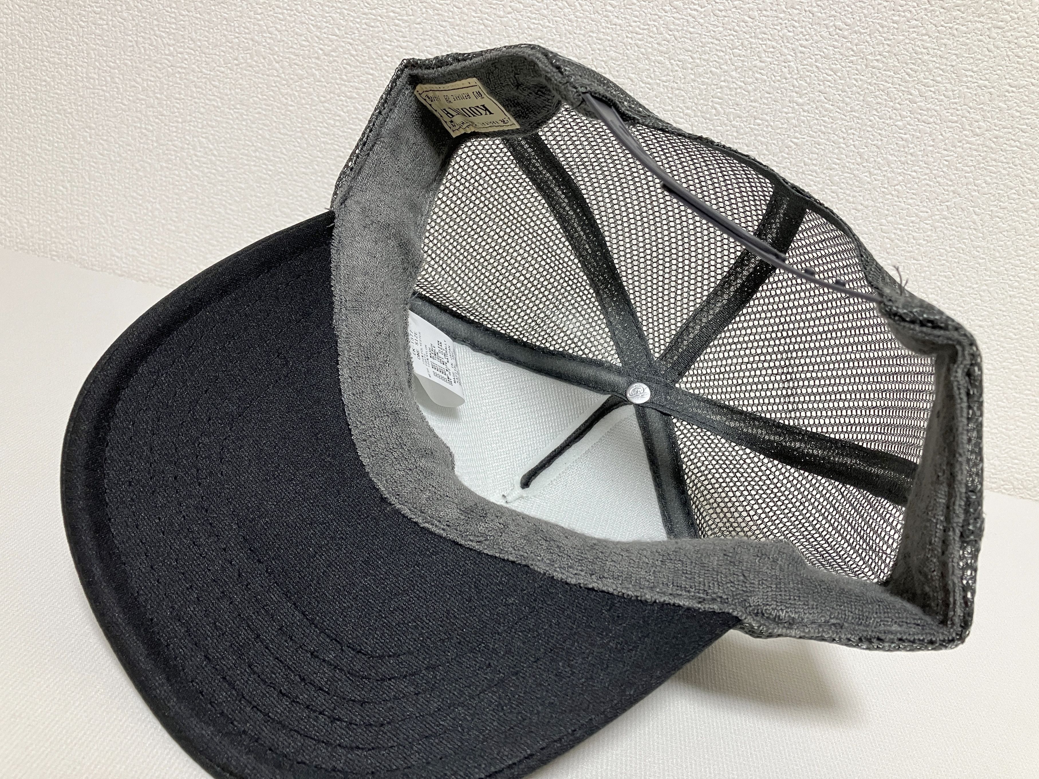 Kapital kapital kountry pearl clutcher truck cap hat gray black Size ONE SIZE - 4 Thumbnail