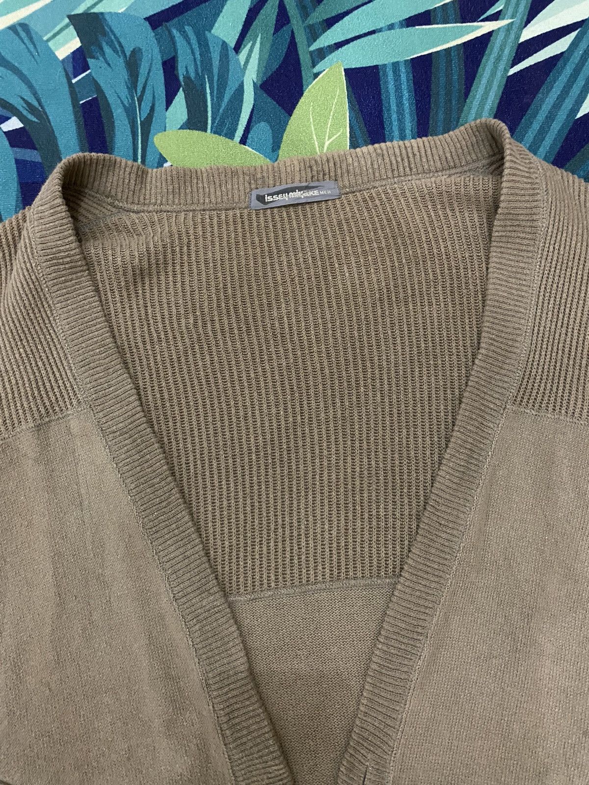 Issey Miyake 🔥RARE🔥VINTAGE 80’s ISSEY MIYAKE MEN KNITWEAR CARDIGAN Size US M / EU 48-50 / 2 - 3 Thumbnail