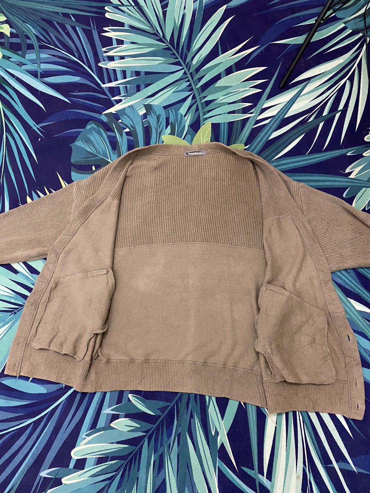 Issey Miyake 🔥RARE🔥VINTAGE 80’s ISSEY MIYAKE MEN KNITWEAR CARDIGAN Size US M / EU 48-50 / 2 - 7 Thumbnail