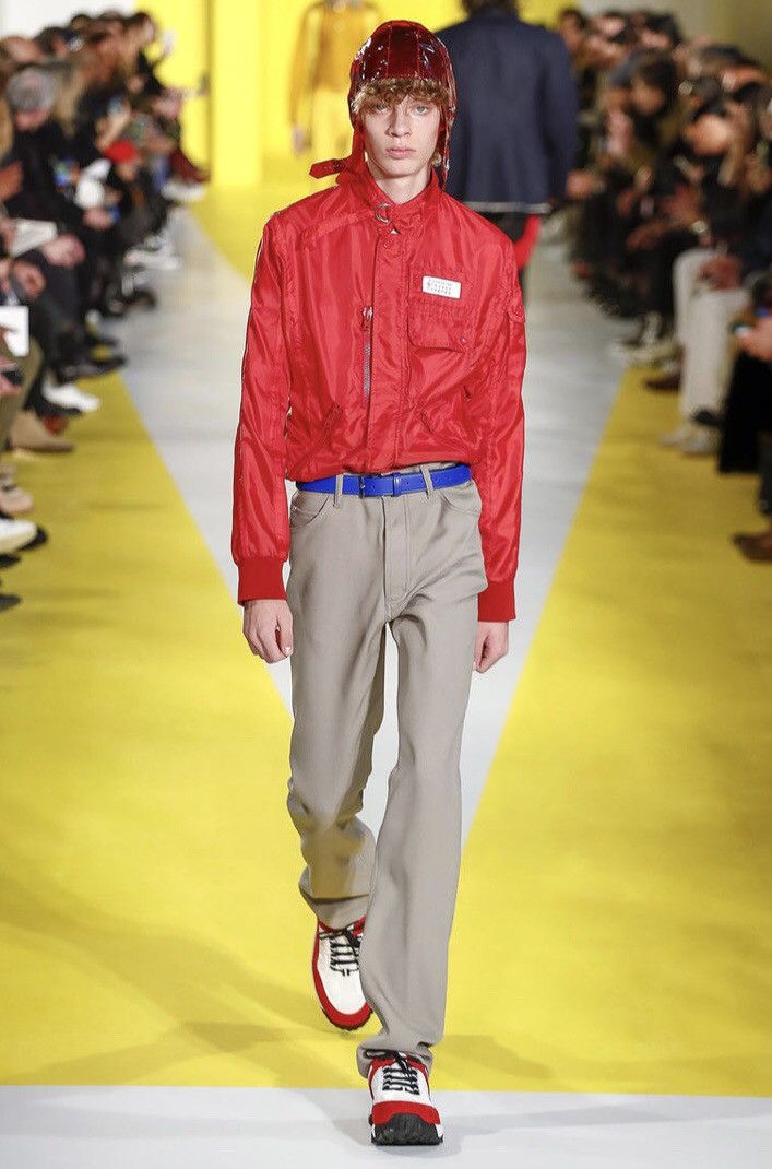 Maison Margiela Maison Margiela FW18 Flared Runway Techno Gabardine Trousers Size US 32 / EU 48 - 6 Thumbnail