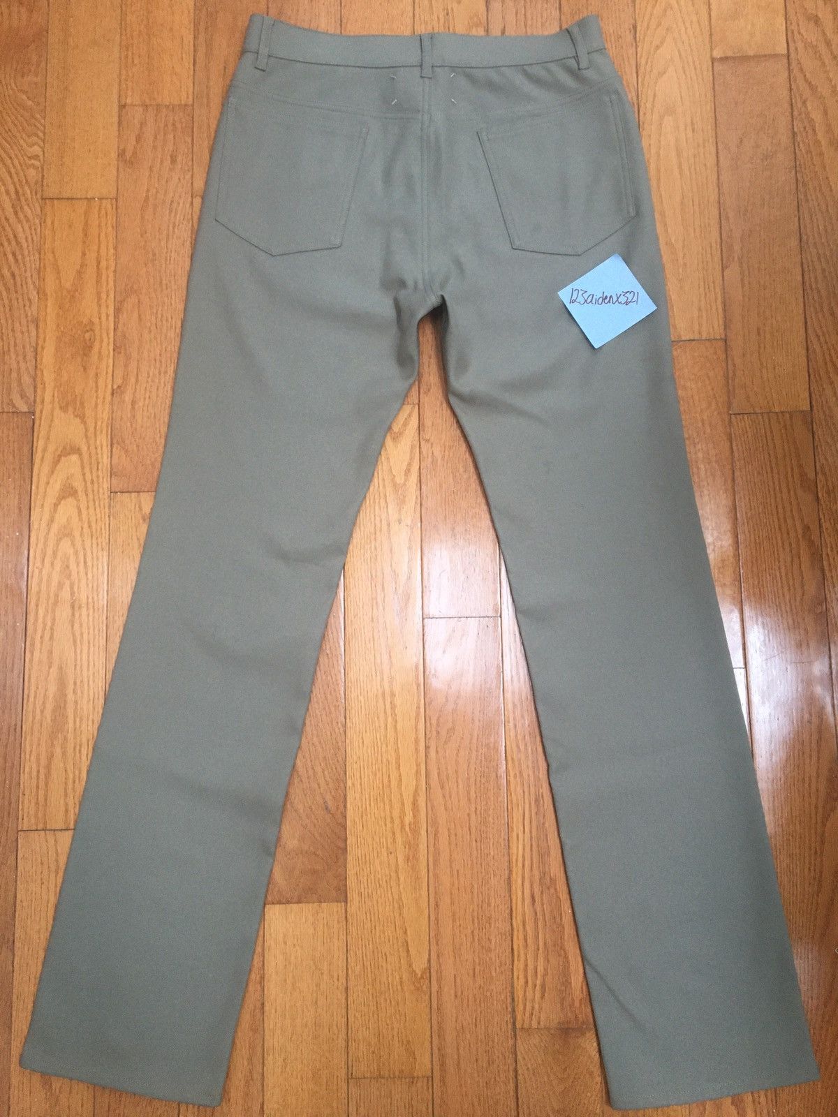 Maison Margiela Maison Margiela FW18 Flared Runway Techno Gabardine Trousers Size US 32 / EU 48 - 2 Thumbnail