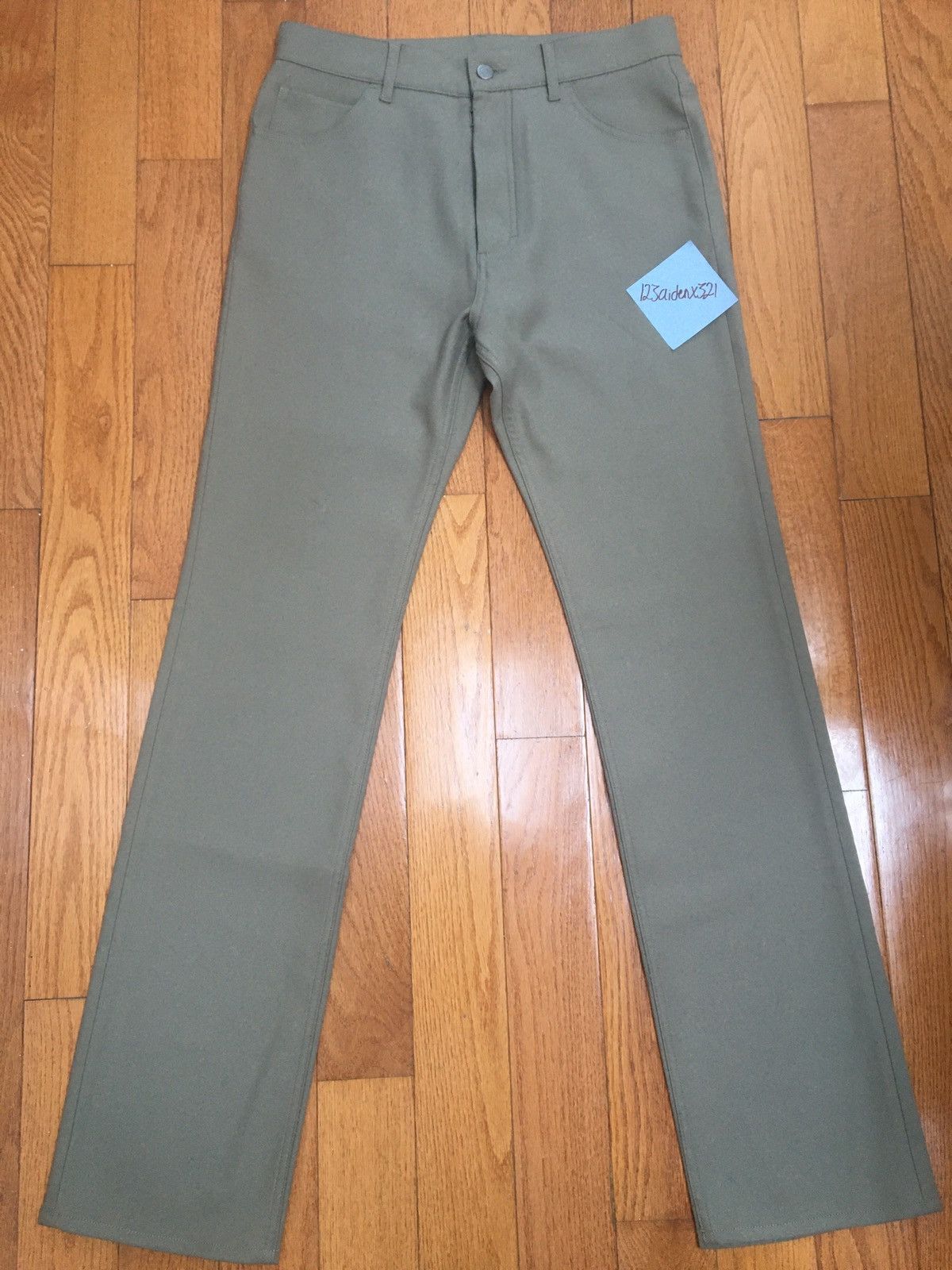Maison Margiela Maison Margiela FW18 Flared Runway Techno Gabardine Trousers Size US 32 / EU 48 - 1 Thumbnail